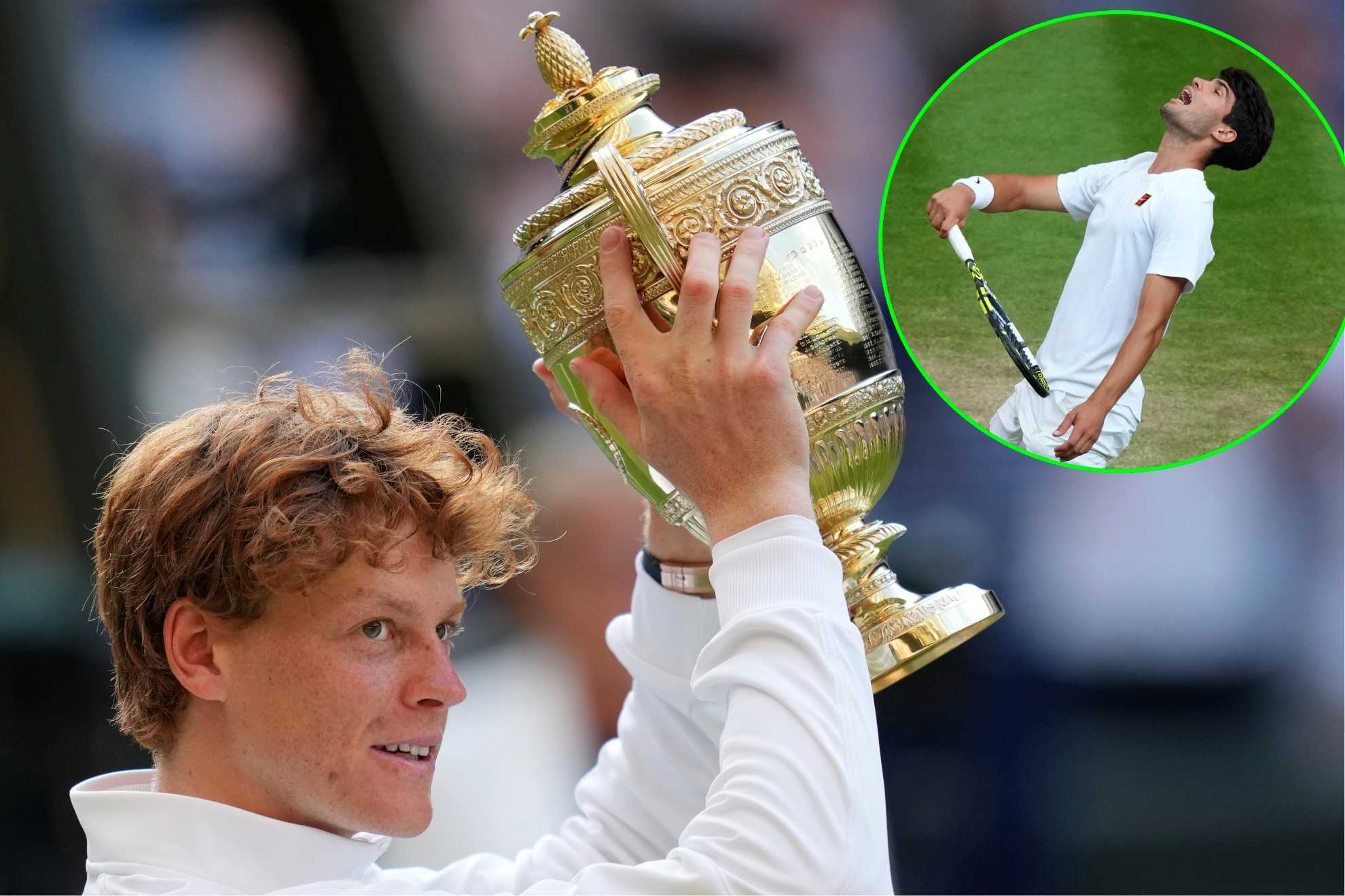 Sinner levanta el trofeo de Wimbledon