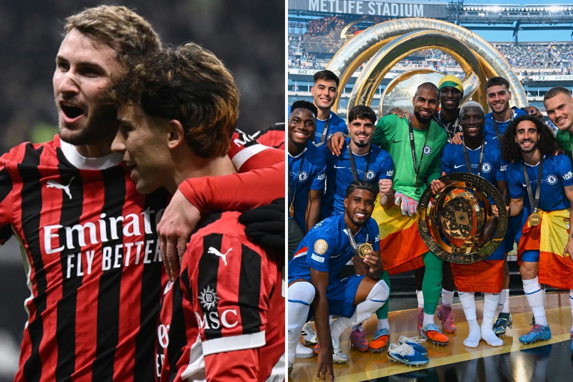 Santiago Gim�nez y el AC Milan desaf�an al campe�n mundial Chelsea