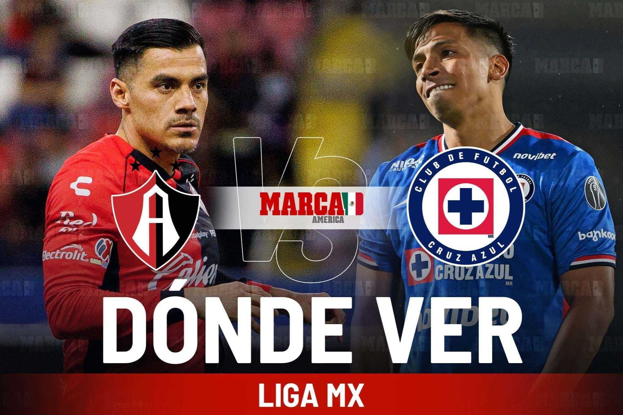 Atlas vs Cruz Azul: d�nde ver, a qu� hora juegan