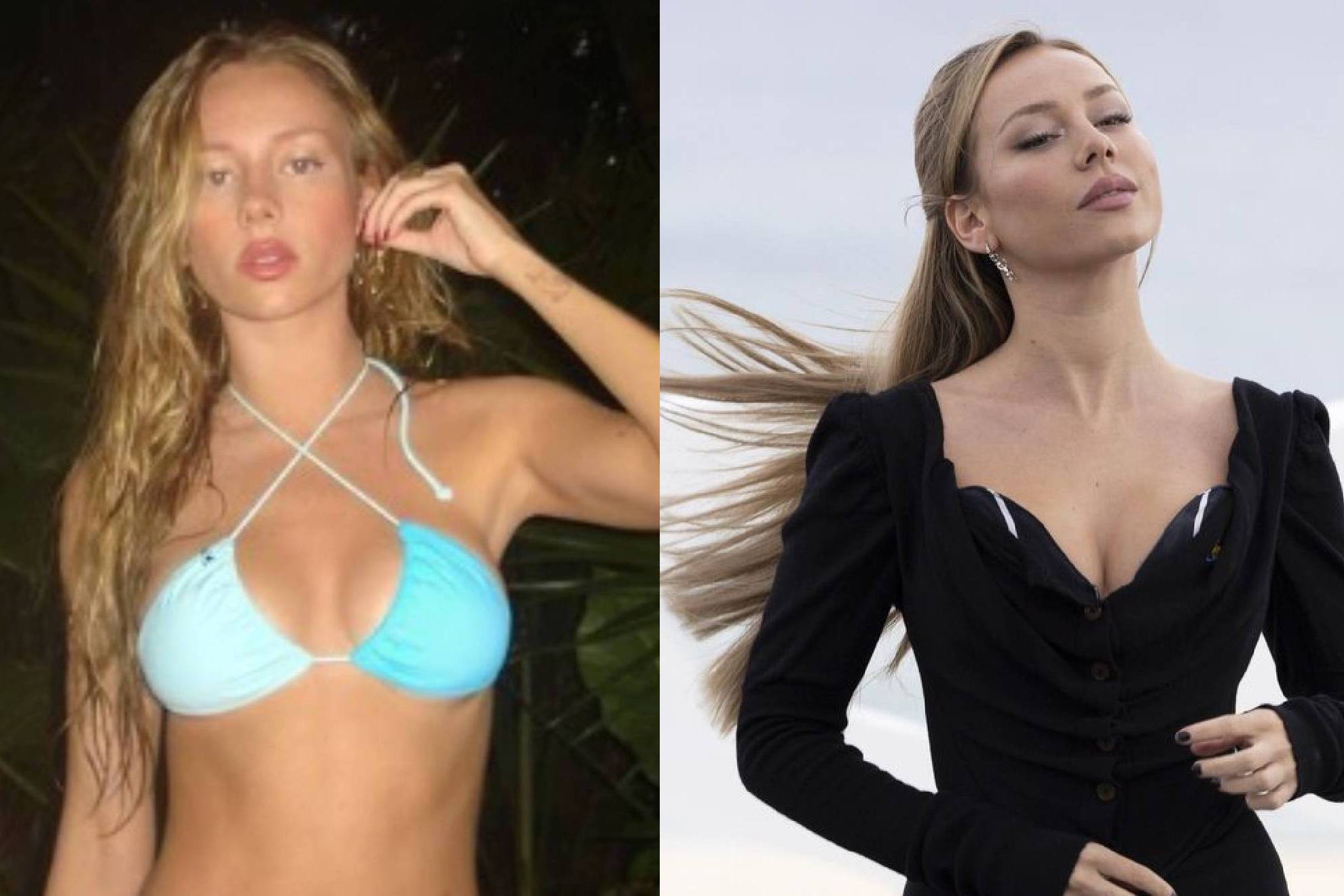 La modelo y actriz espa�ola Ester Exp�sito seduce en Colombia con sorpresiva visita.