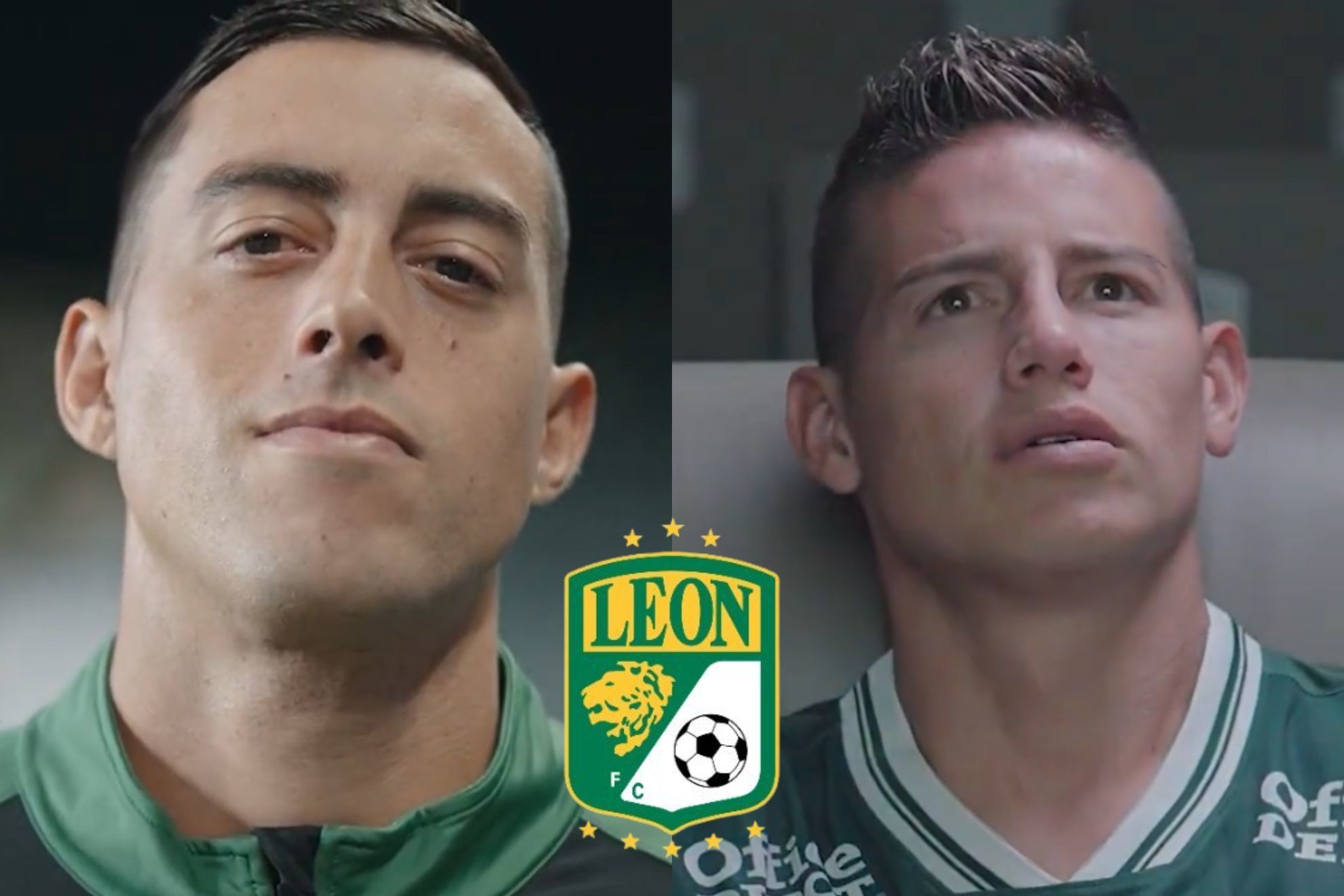 A los James Bond, Le�n y James Rodr�guez anuncian fichaje de Rogelio Funes Mori y tres jugadores