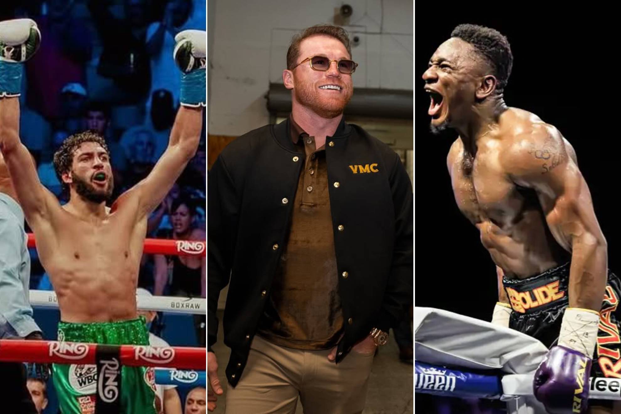 Sa�l �lvarez CMB Hamzah Sheeraz Christian Mbili Boxeo