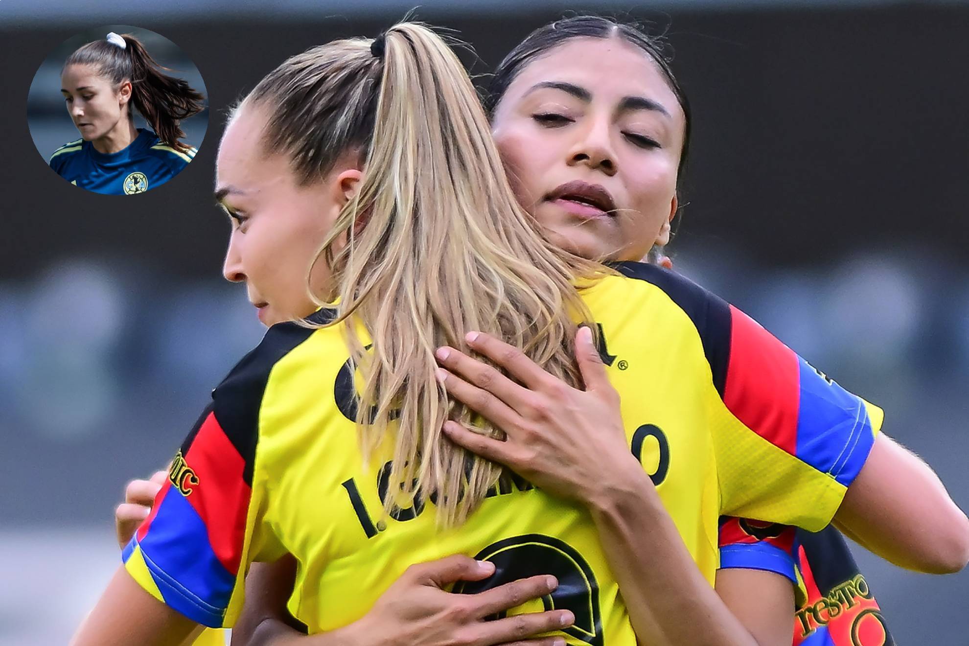 Irene Guerrero, Kiana Palacios y Bruna Vilamala.