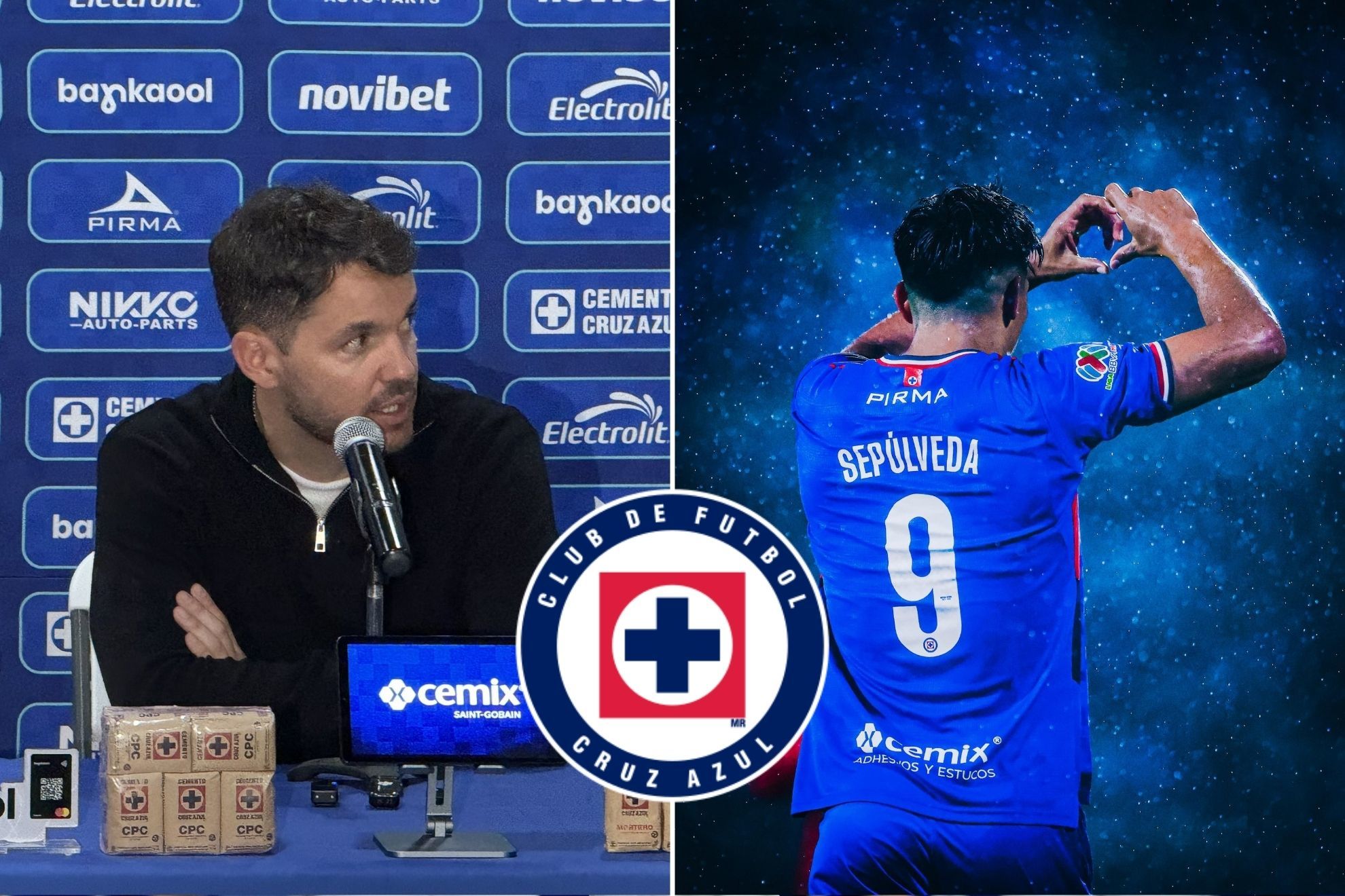 Larcam�n quiere otro delantero en Cruz Azul pese al arranque prometedor de Sep�lveda