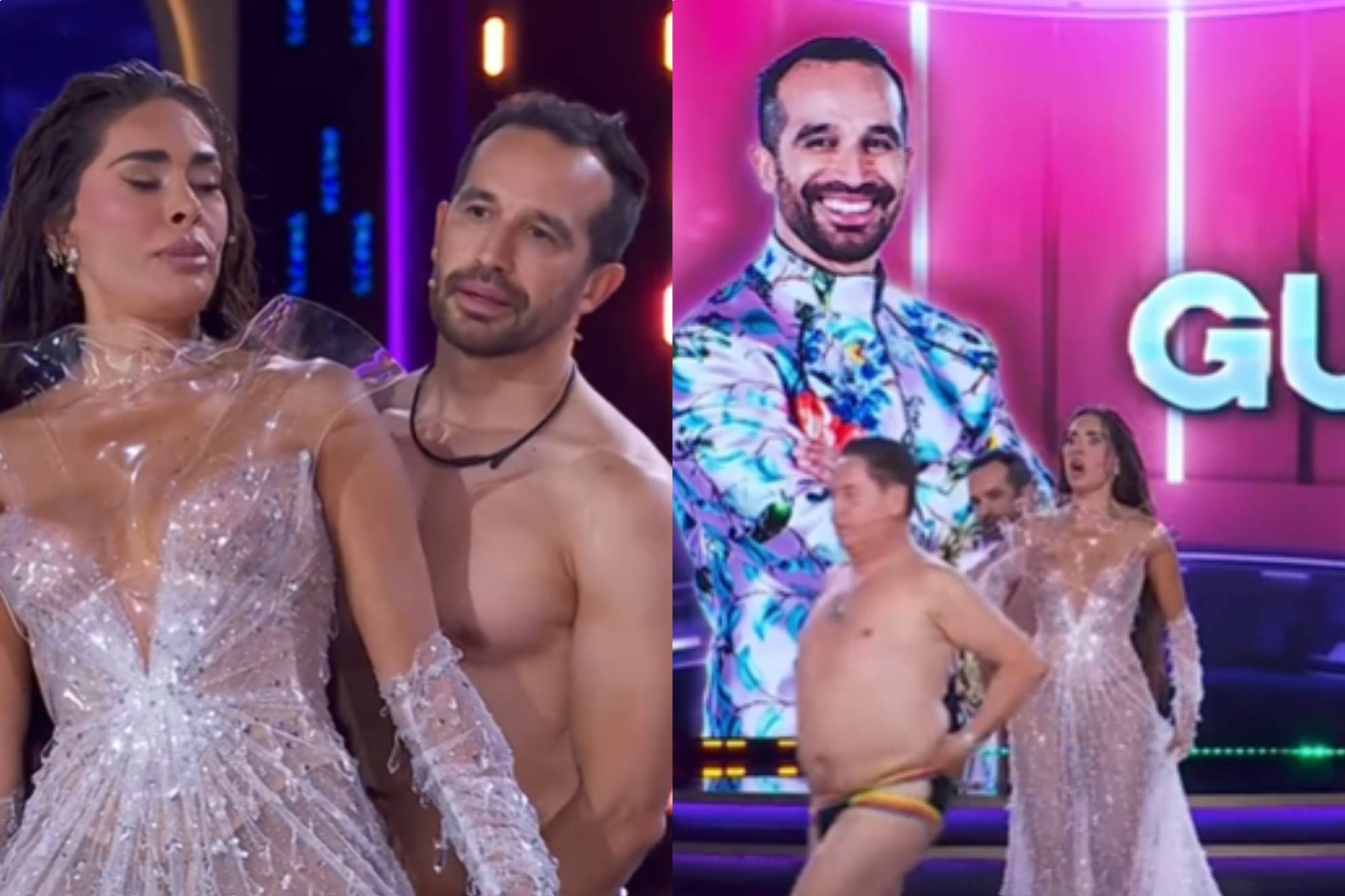 Galilea Montijo, El Guana y Mario Bezares.