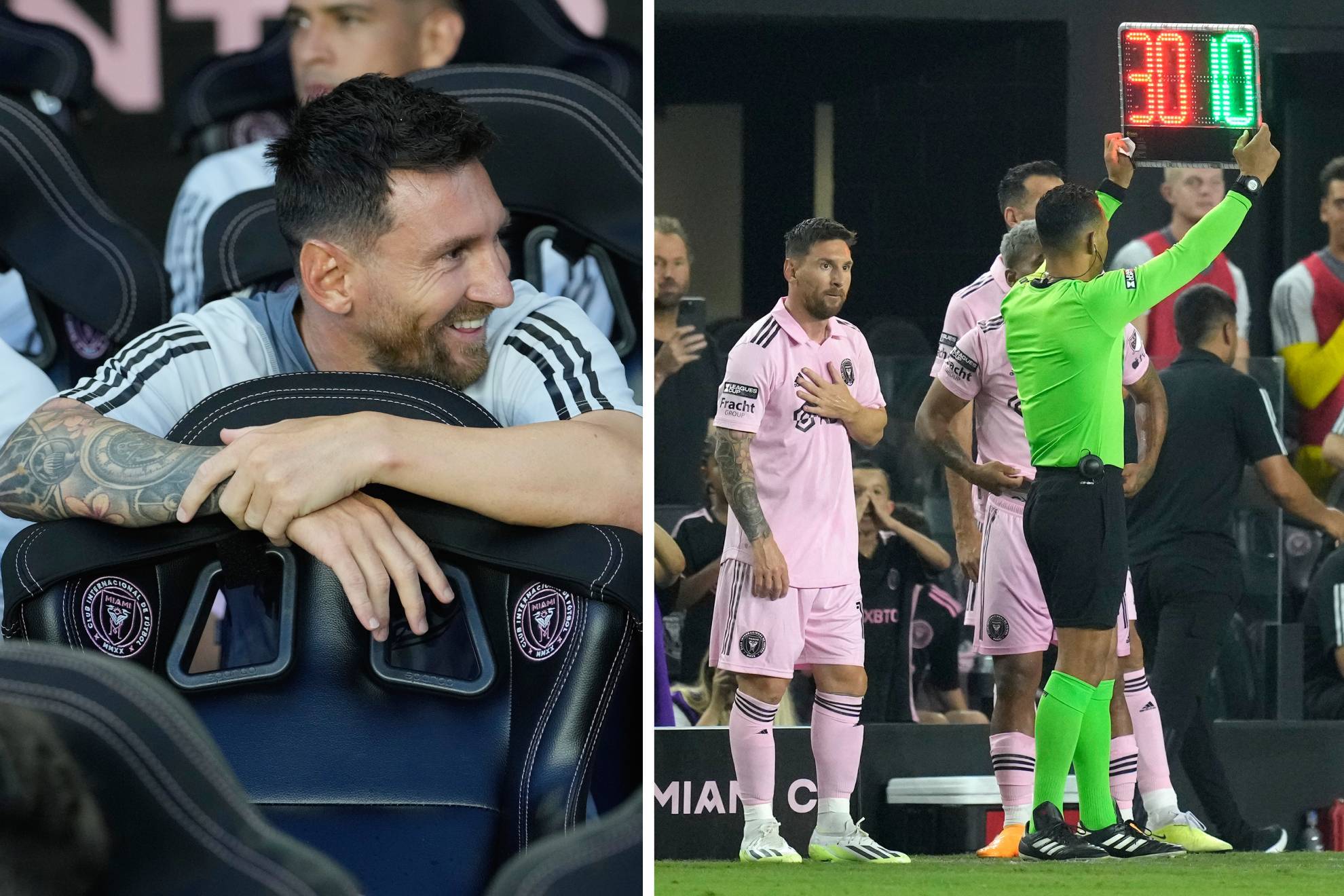 De la banca a la victoria, la sustituci�n al 53' de Messi que cambi� la historia del Inter Miami vs Cruz Azul