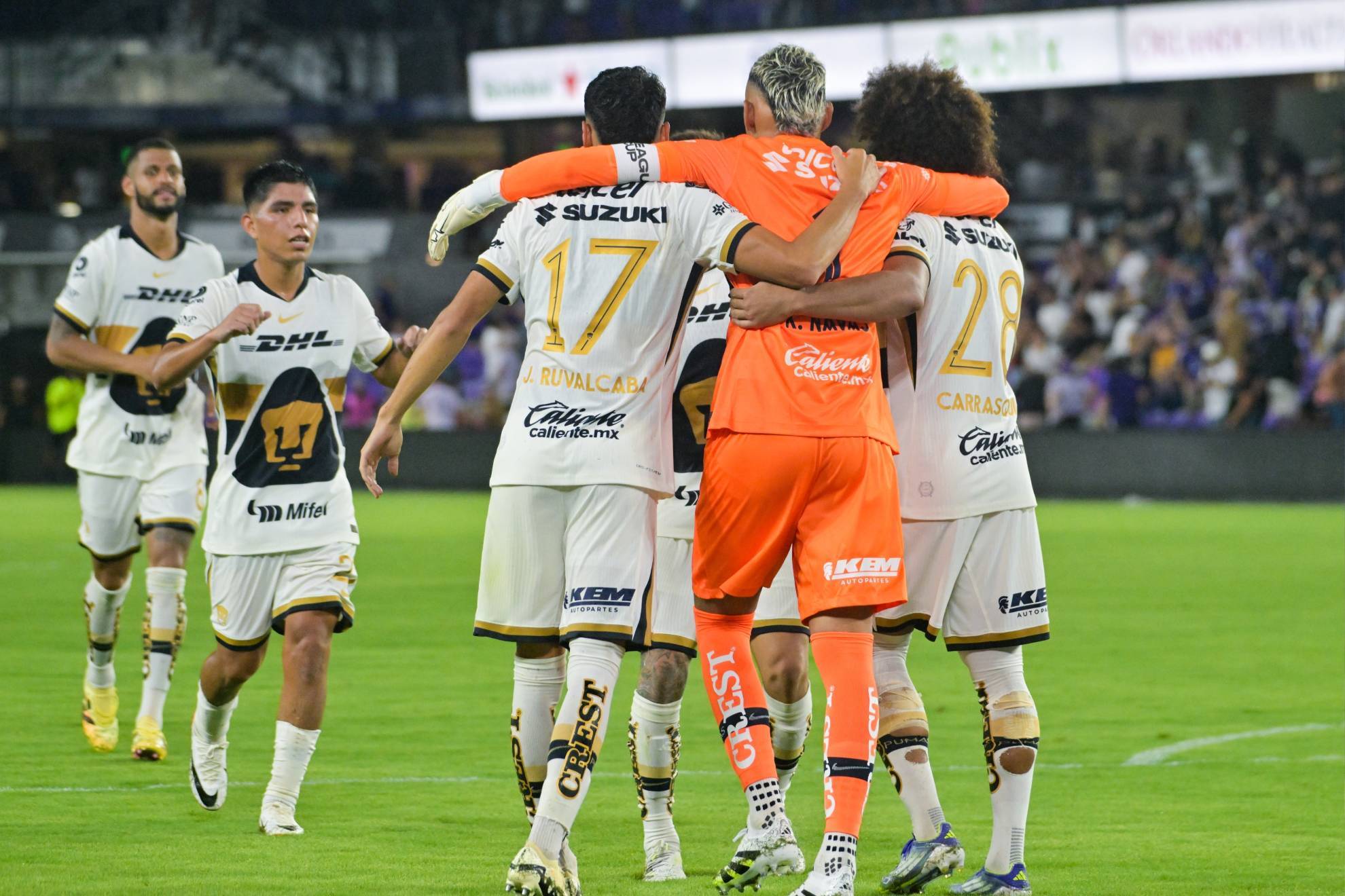 El portero Keylor Navas ha recibido su primer gol defendiendo a los Pumas de la UNAM en Leagues Cup 2025.