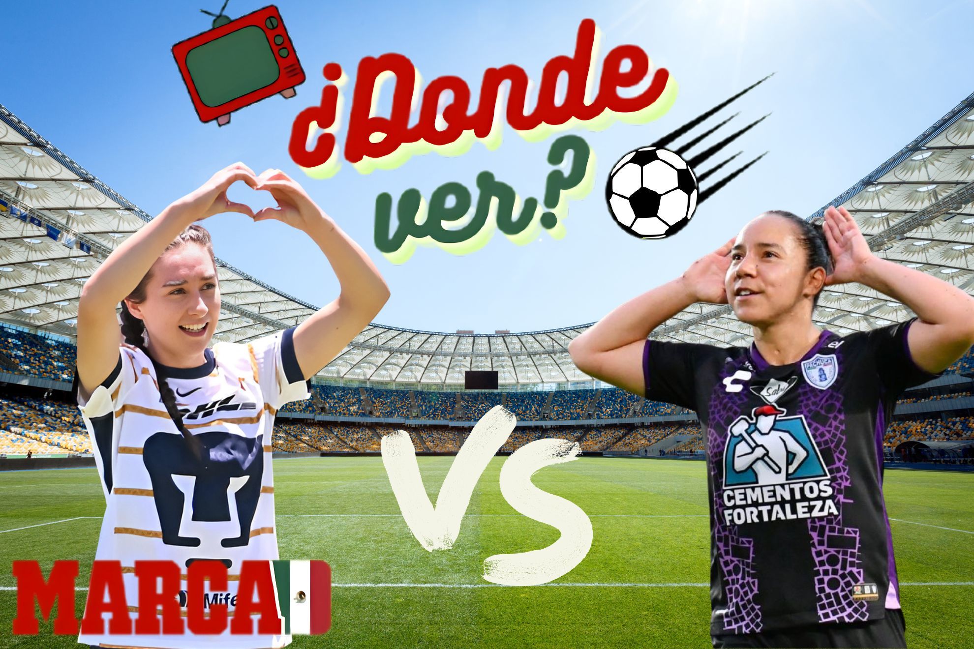 Pachuca vs Pumas Femenil: d�nde ver en vivo la Liga MX Femenil 2025 y a qu� hora juegan