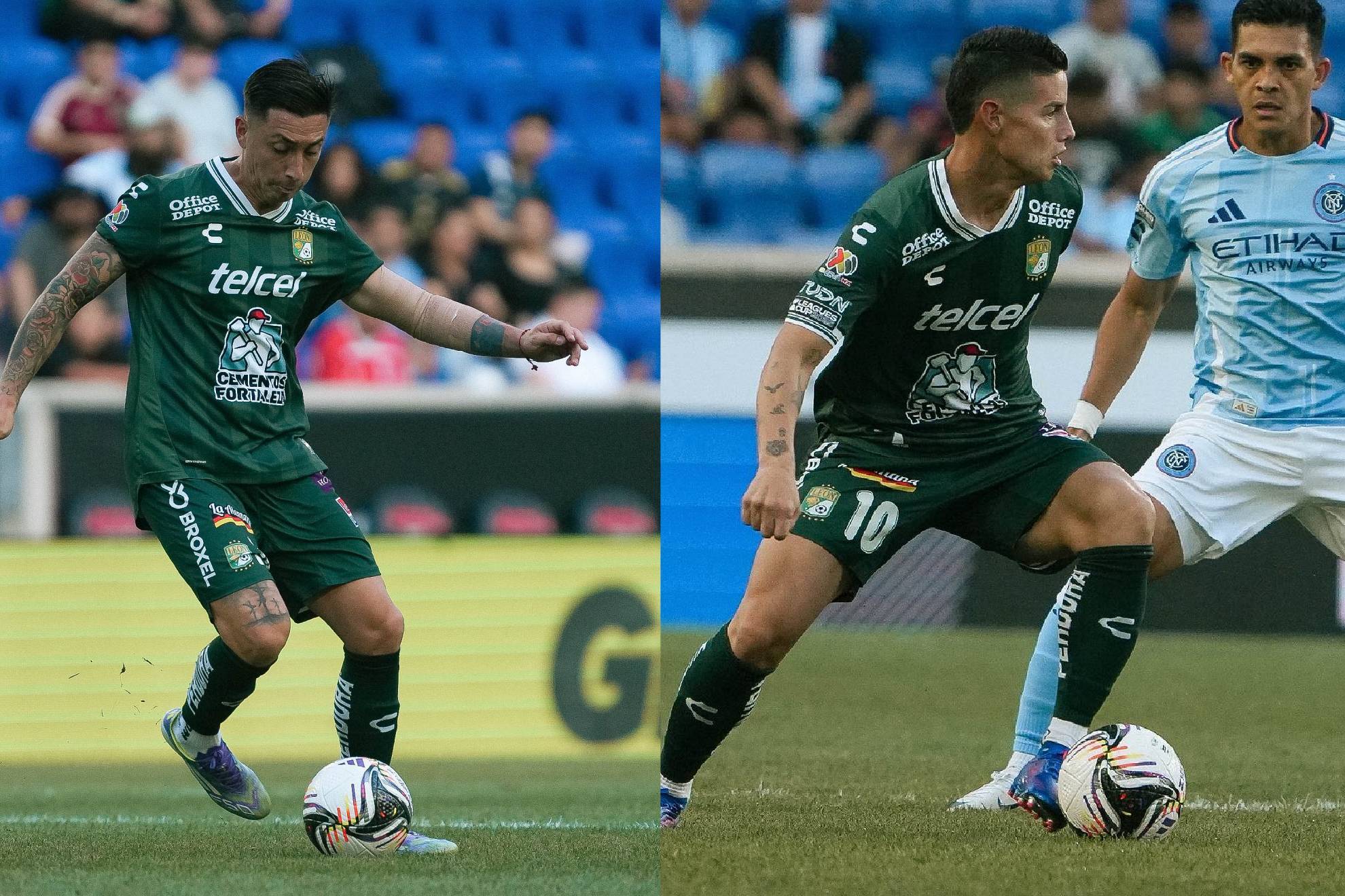 El Le�n y James Rodr�guez cayeron con NYCFC y se van de la Leagues Cup 2025.
