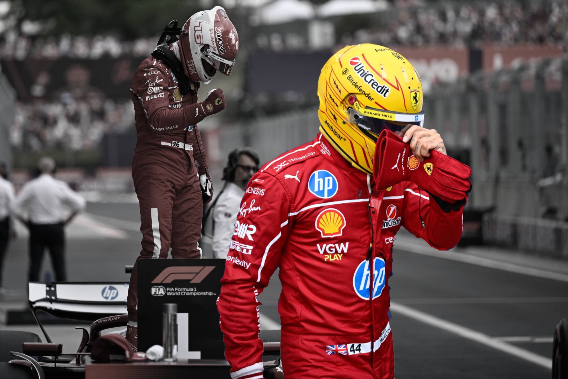 Lewis Hamilton, devastado tras pole de Ferrari y abre la puerta de salida: Soy un in�til