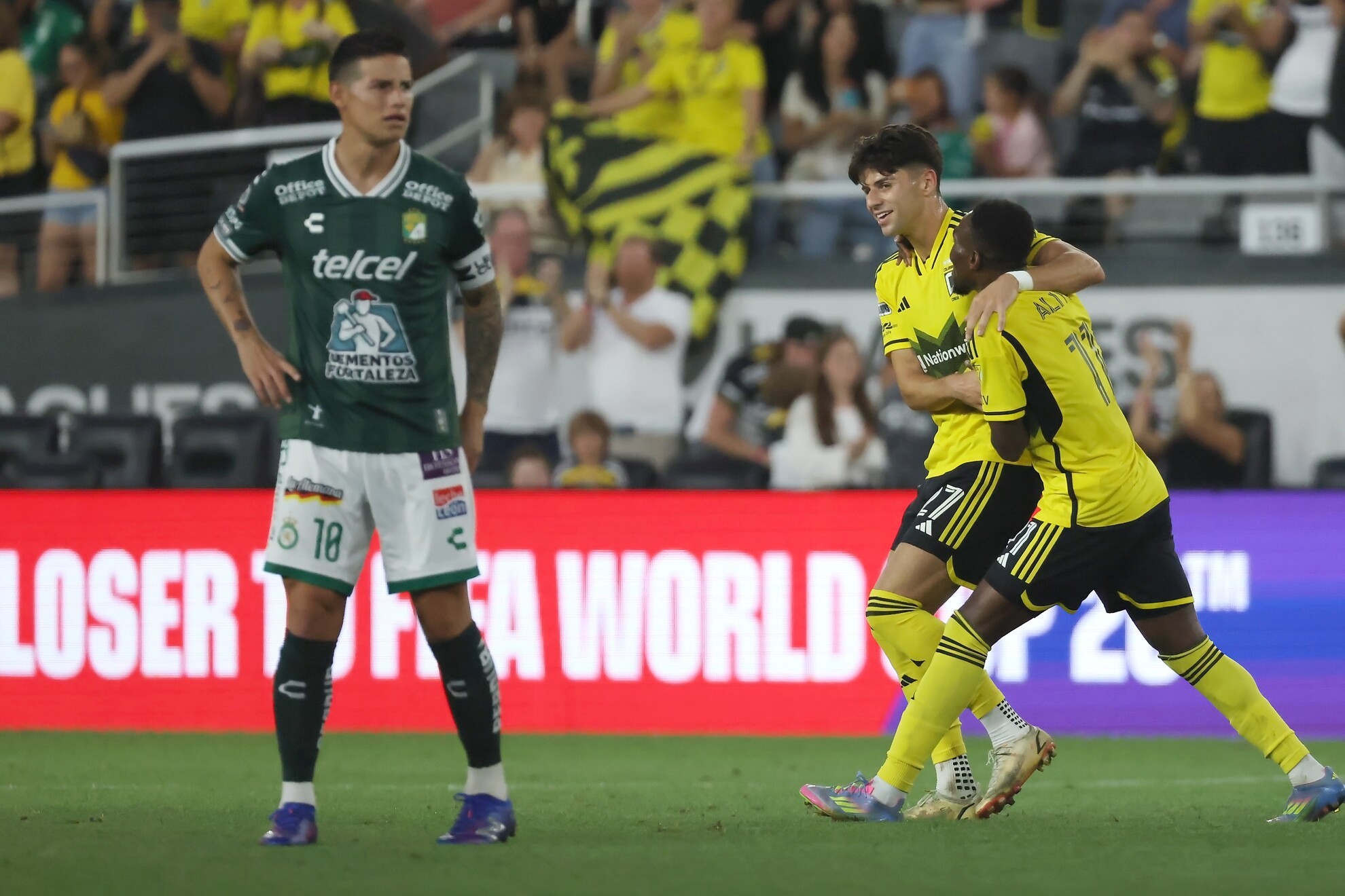 �C�mo qued� Columbus Crew vs Le�n? Resultado juego James Rodr�guez en Leagues Cup 2025