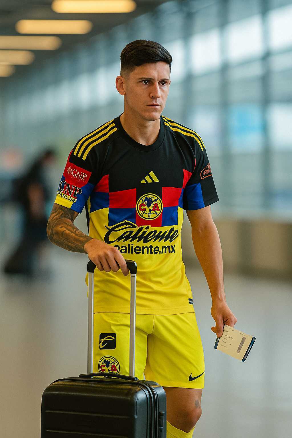 Brian Rodr�guez, si tuviera su boleto a Qatar listo, a espera de ok final de Am�rica, seg�n IA