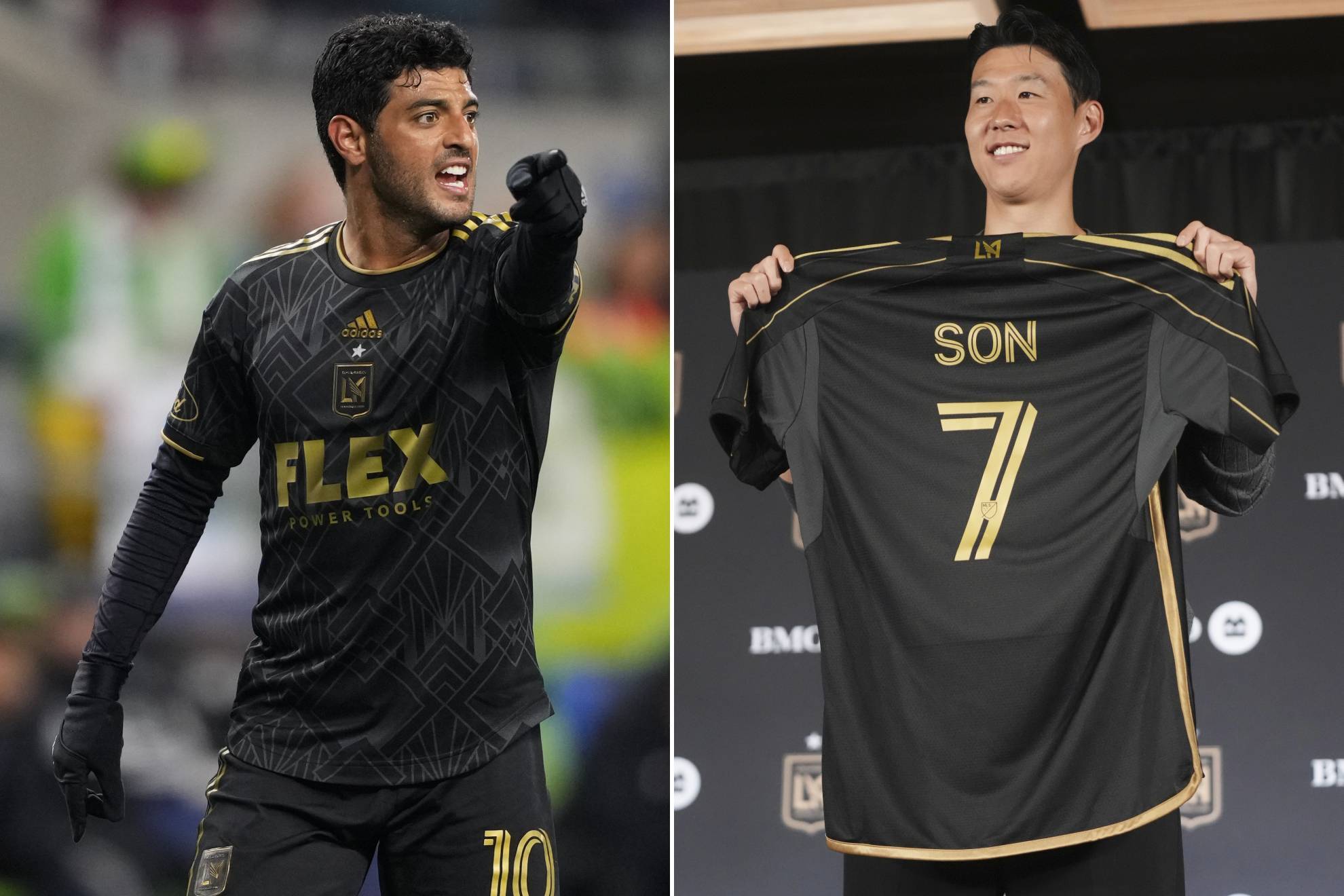 Son Heung-min Carlos Vela Los �ngeles FC