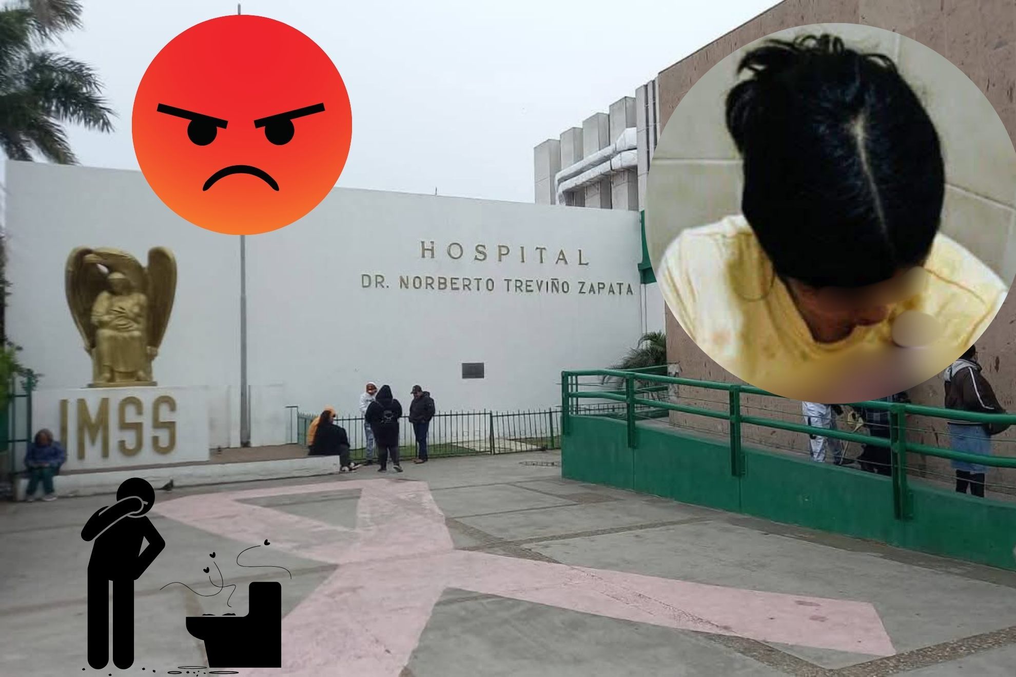 Adolescente de 14 a�os da a luz a su beb� en los ba�os del IMSS en Matamoros