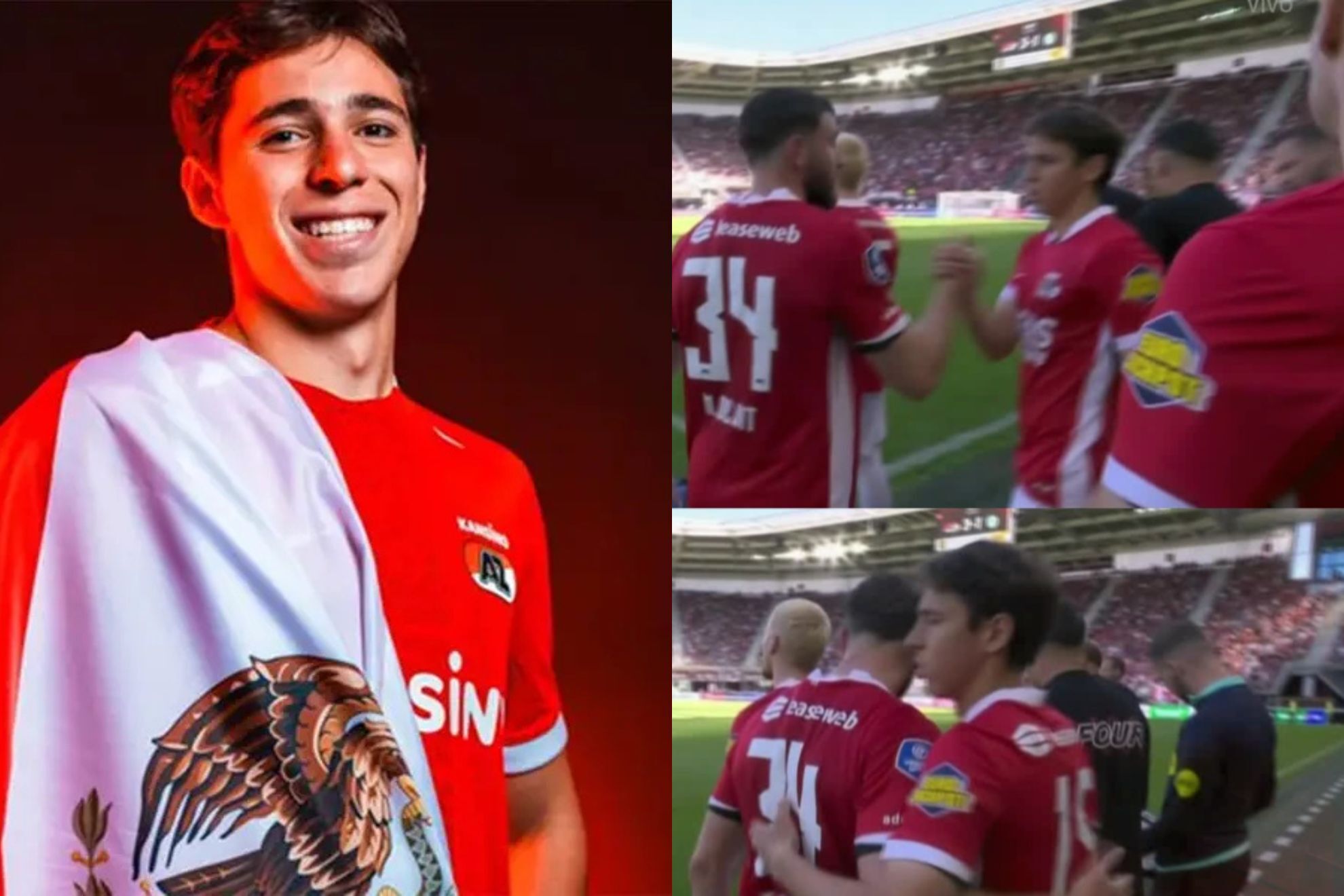 �Talento mexicano! Mateo Ch�vez debuta en Eredivisie con asistencia en Az Alkmaar vs Groningen