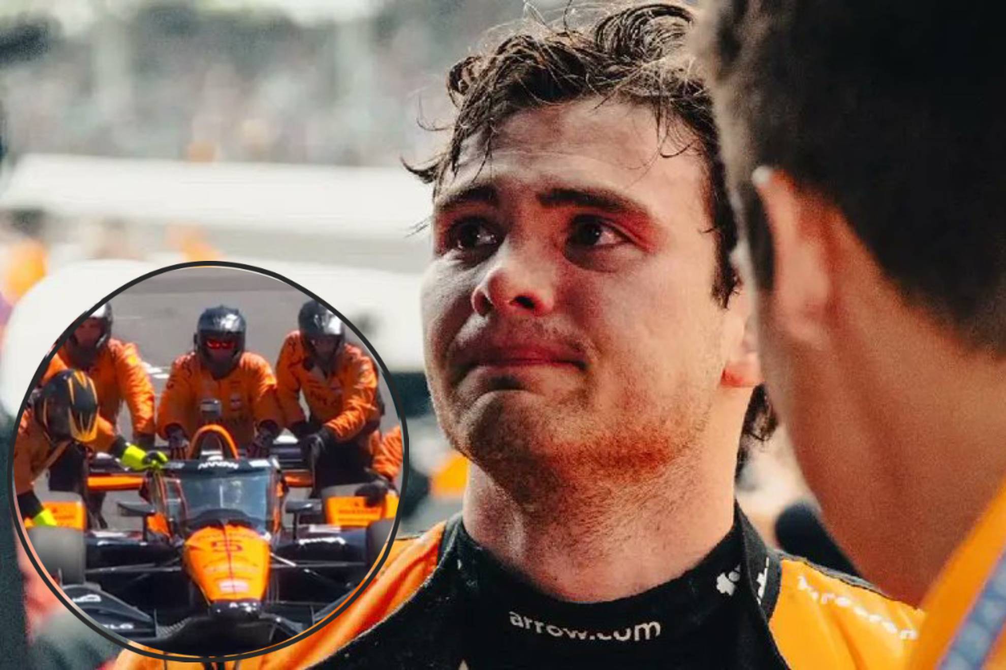 Pato OWard muesta frustraci�n tras fallas de su auto y derrota en Portland de la IndyCar