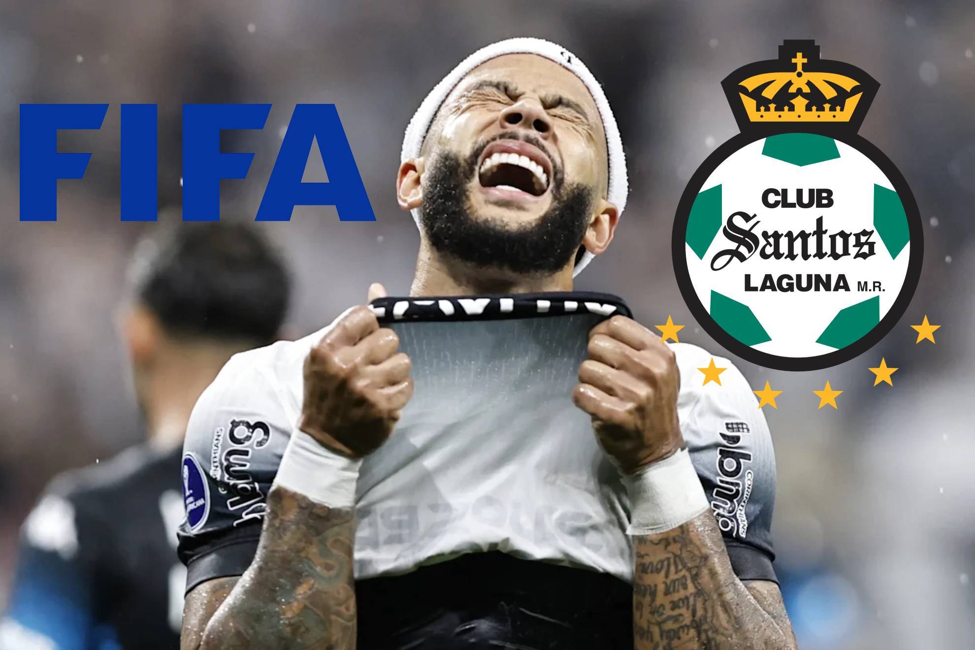FIFA confirma castigo a Corinthians sin fichajes por morosidad con Santos Laguna.