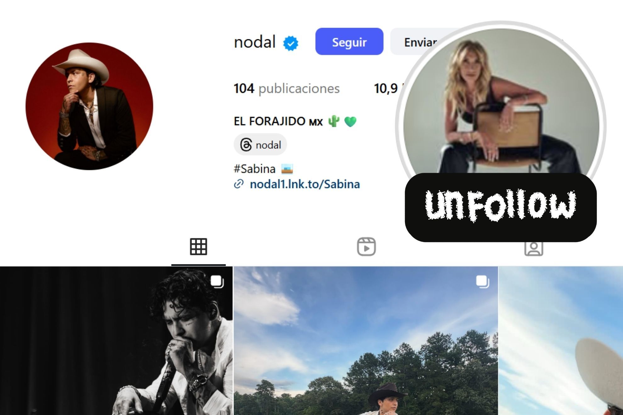 El "unfollow" de Christian Nodal que habla más que mil palabras