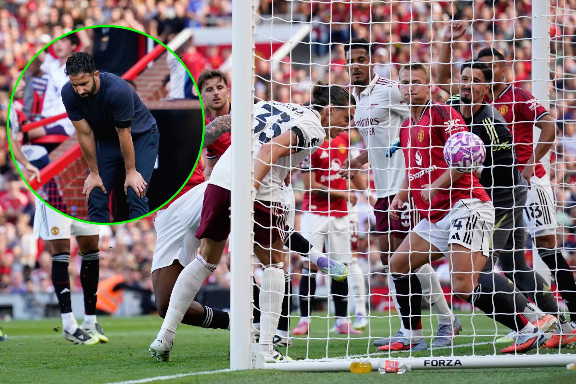 Manchester United vs Arsenal: Amorim no puede con Arteta