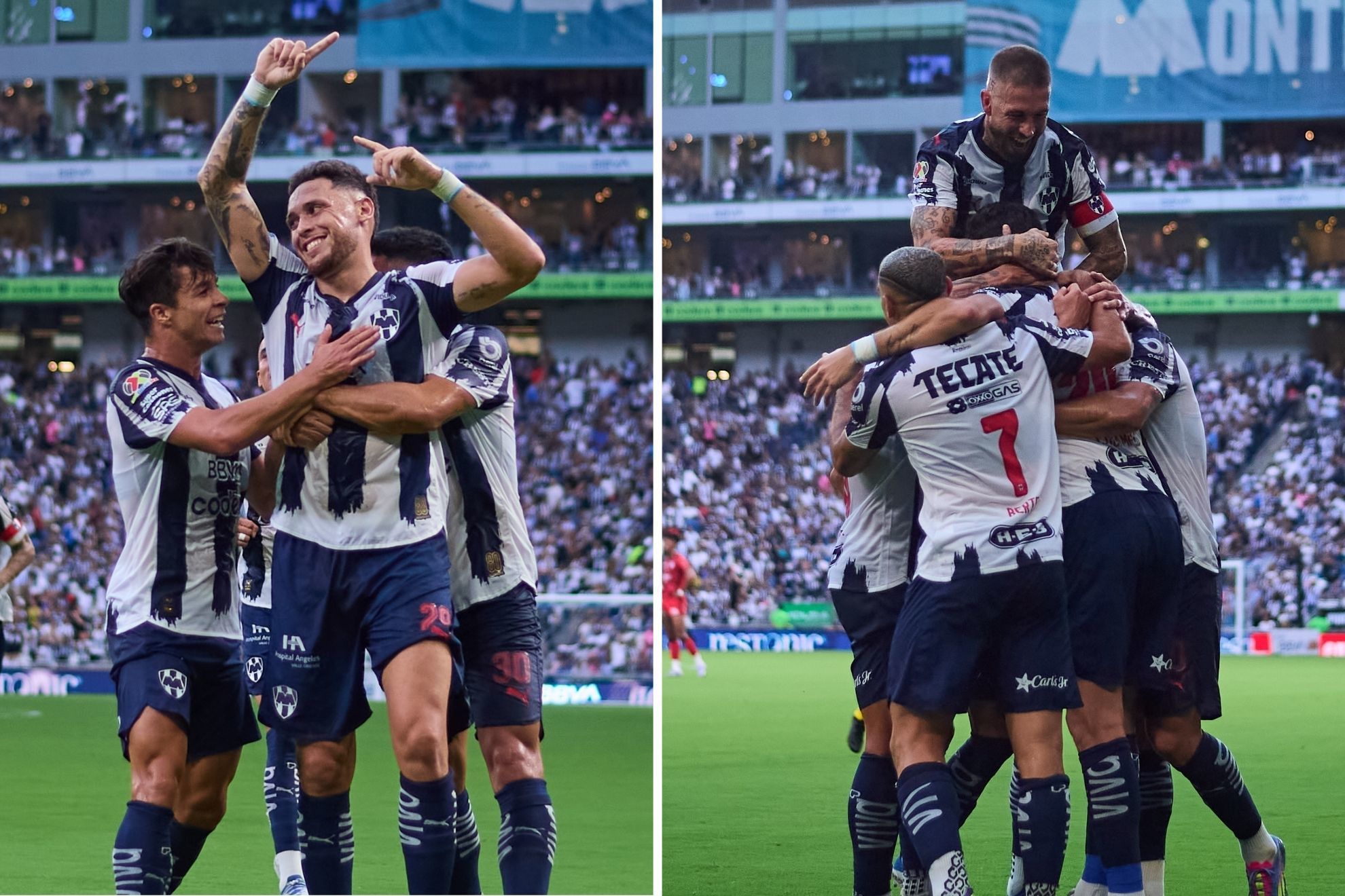 Voltereta de Rayados con doblete de Ocampos