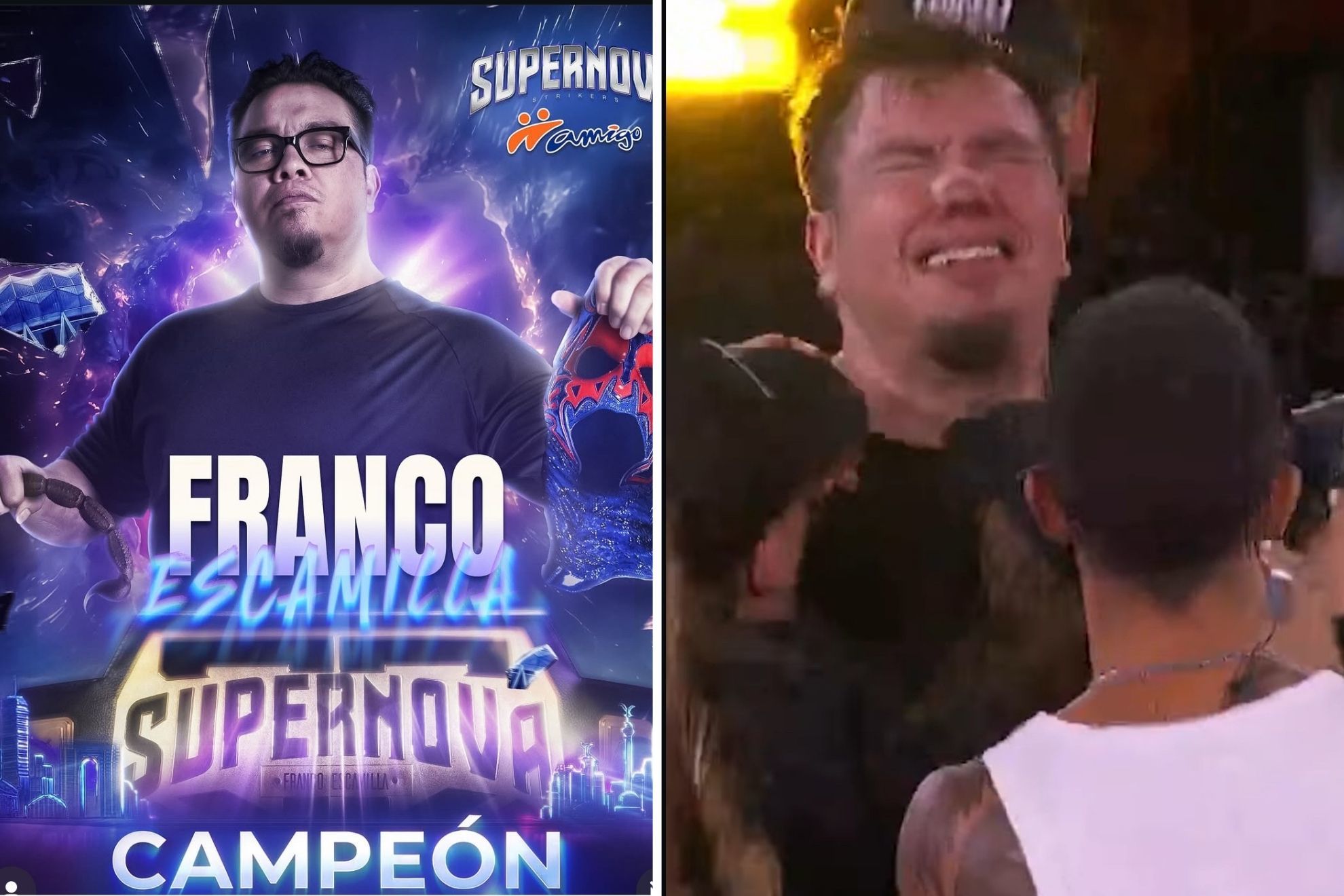 Franco Escamilla sorprende a Escorpi�n Dorado y se lleva la victoria