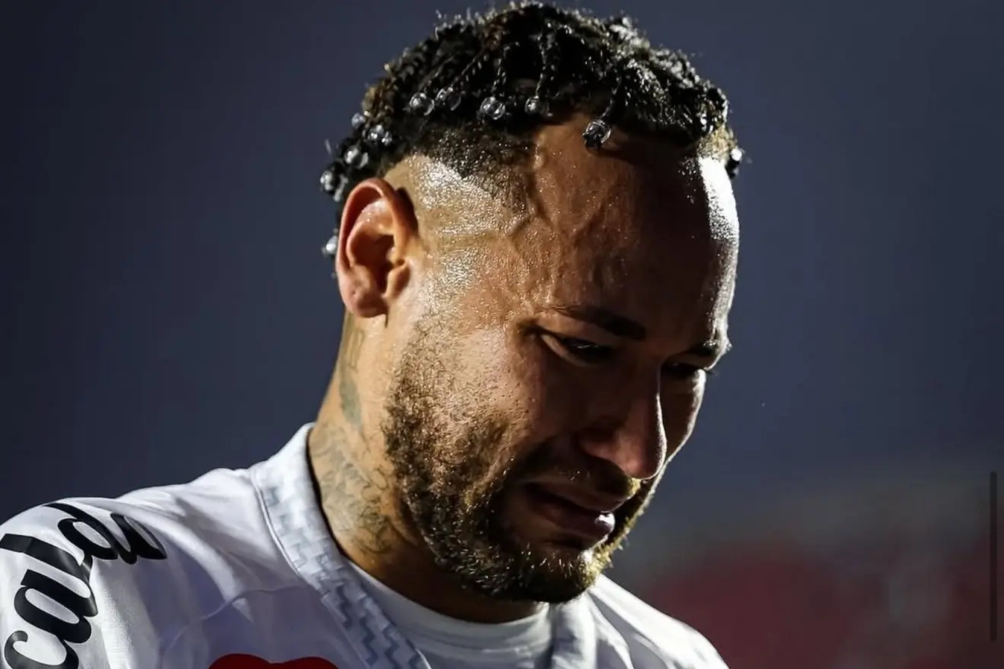 Neymar, roto, tras su dura derrota