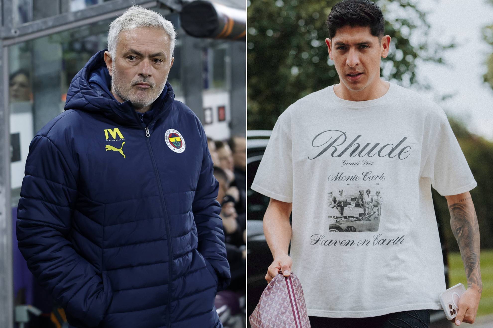 Jos� Mourinho Fenerbah�e Edson �lvarez West Ham United Premier League