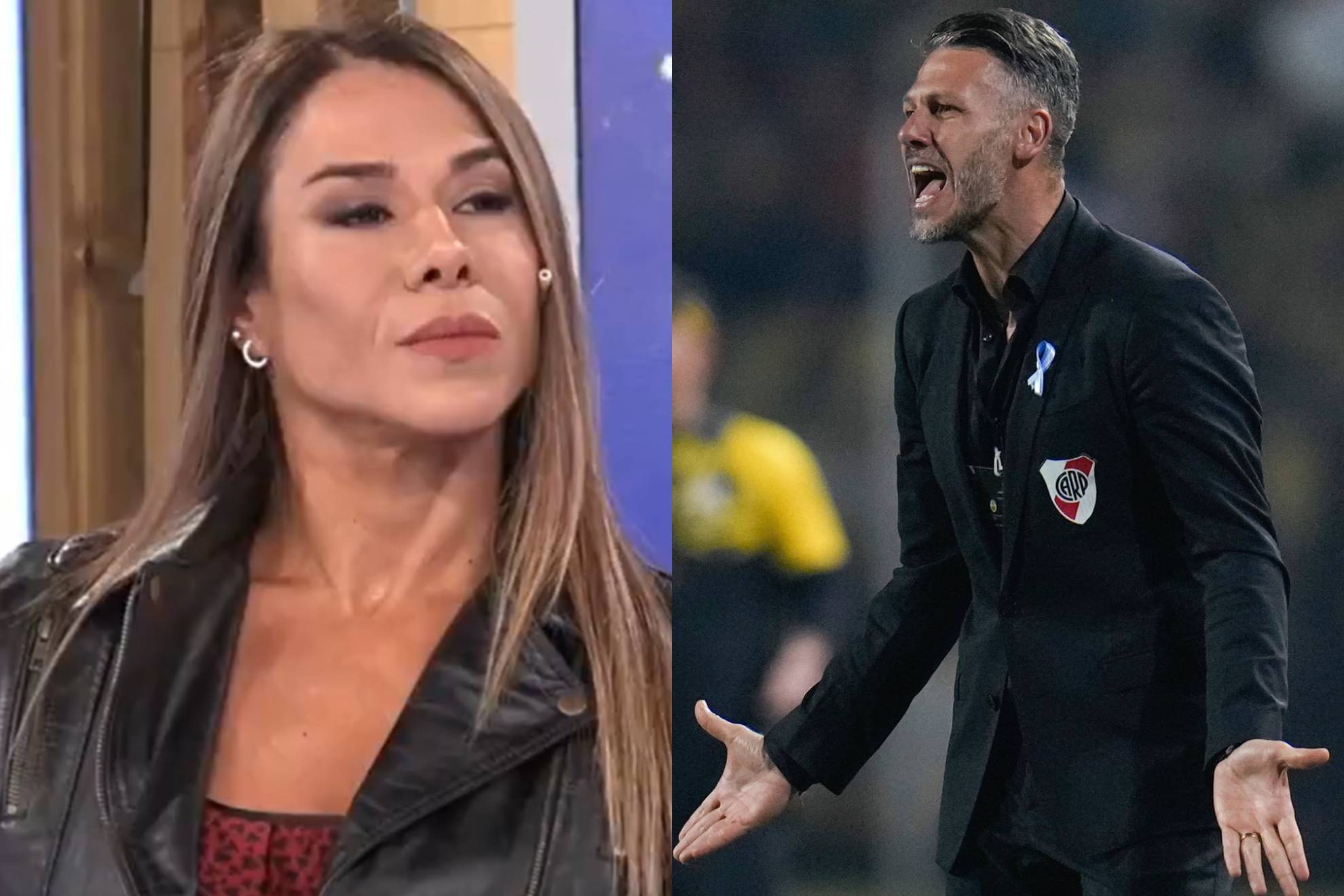 Tania Gonz�lez Ledesma y Mart�n Demichelis.