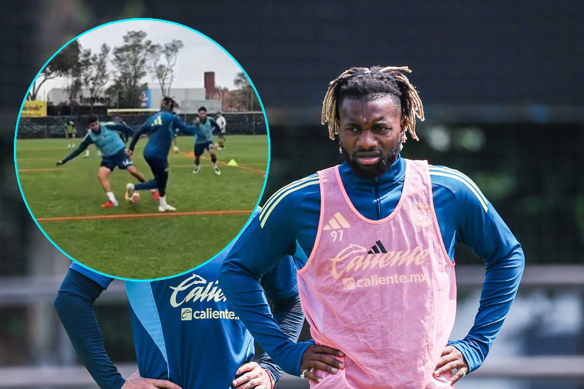 Allan Saint-Maximin se burla de N�stor Araujo