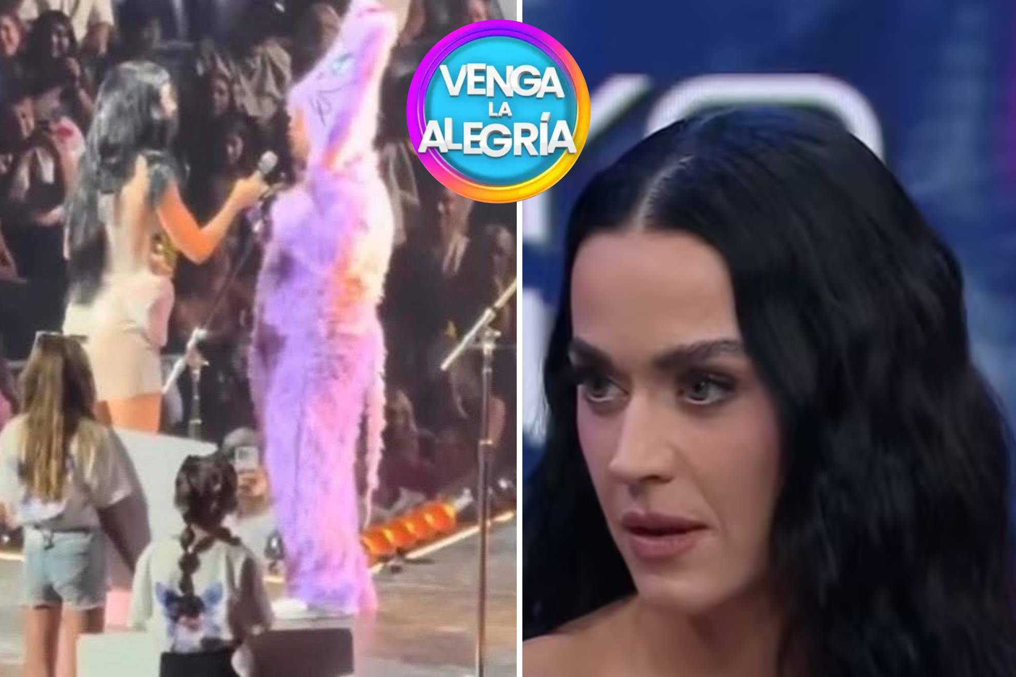 Fan de Katy Perry le recuerda a la cantante su visita a Venga la Alegr�a