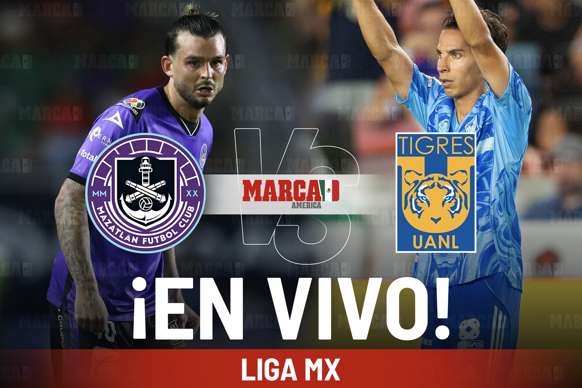 Mazatl�n vs Tigres EN VIVO Hoy. Partido de �ngel Correa con los Tigres en Liga MX 2025