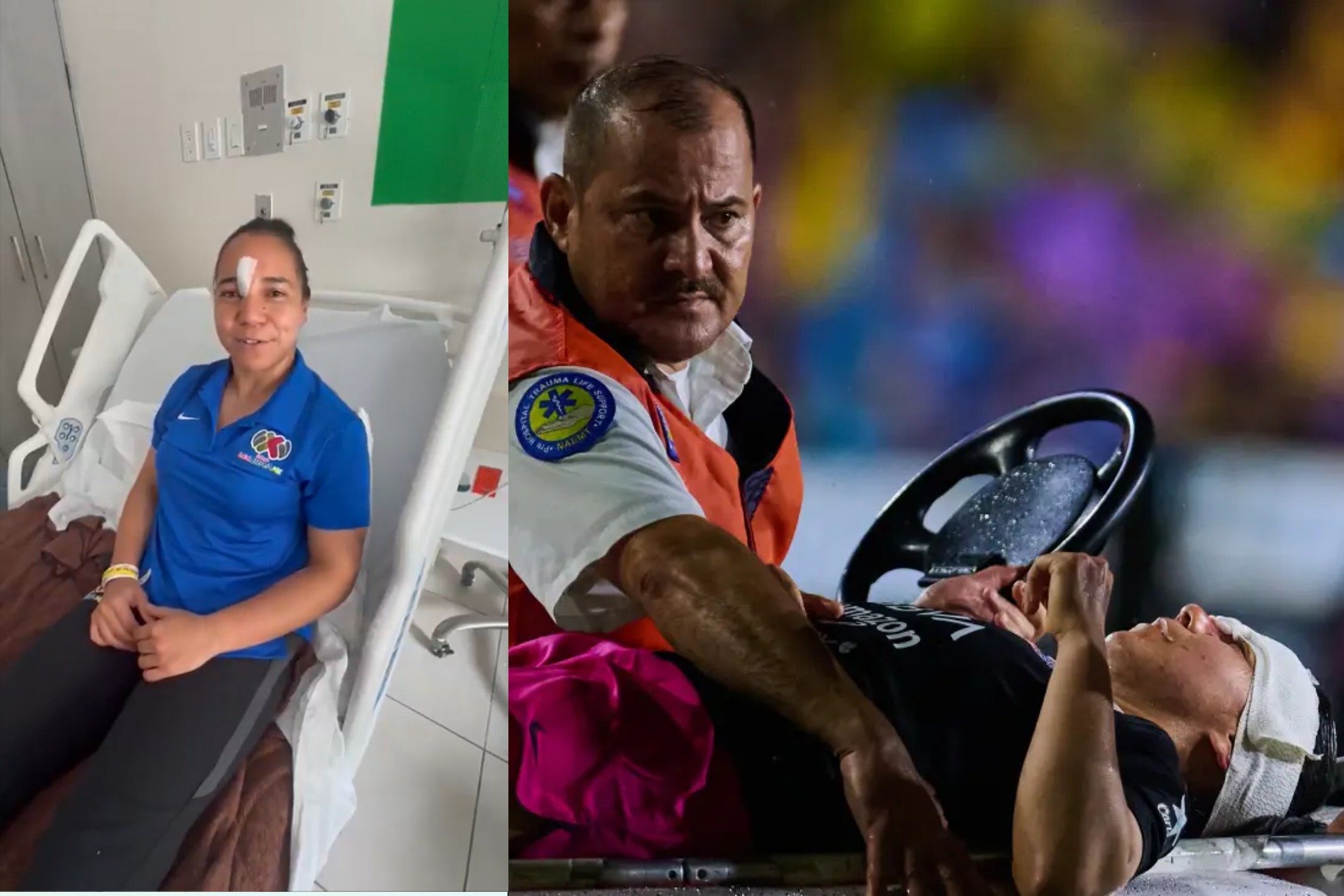 Charlyn Corral pasa por el quir�fano tras aparatosa herida ante Barcelona Femenil