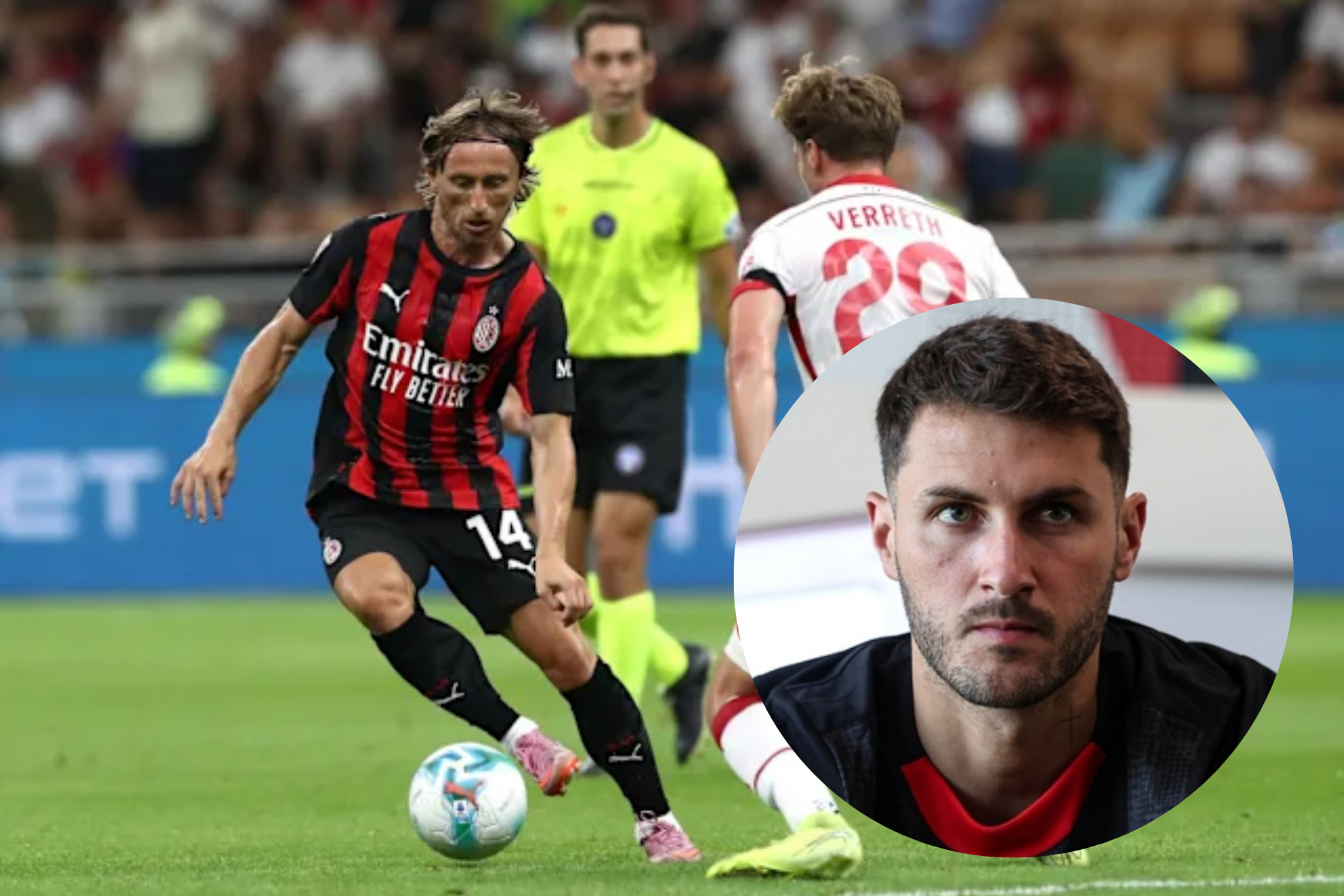 Goles y Res�men Milan vs Cremonese: Santi Gim�nez y Luka Modric sufren dura derrota en la Serie A