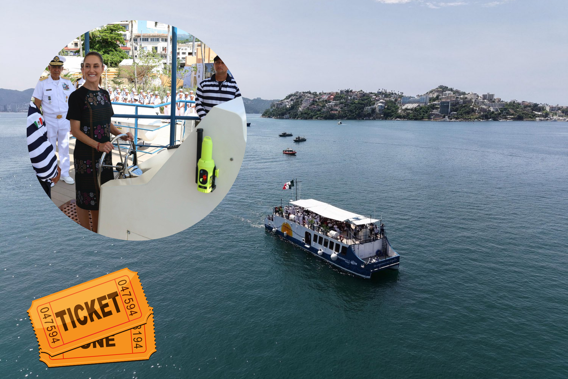 Sheinbaum da el banderazo al Marina Bus en Acapulco: Precio, ruta y de d�nde sale