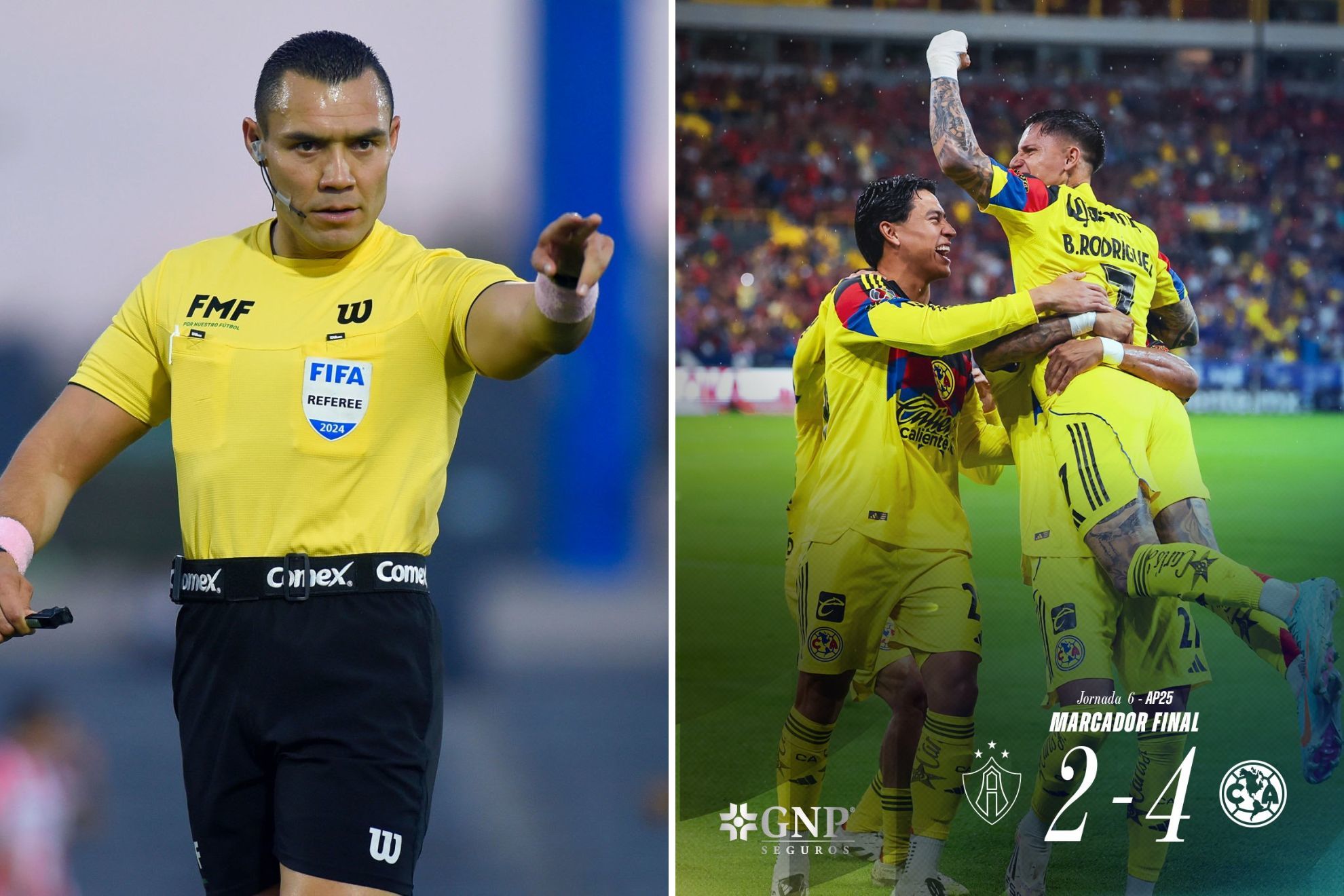 Gato Ortiz le sonr�e al Am�rica con dos penales �Qui�nes fueron los anotadores?