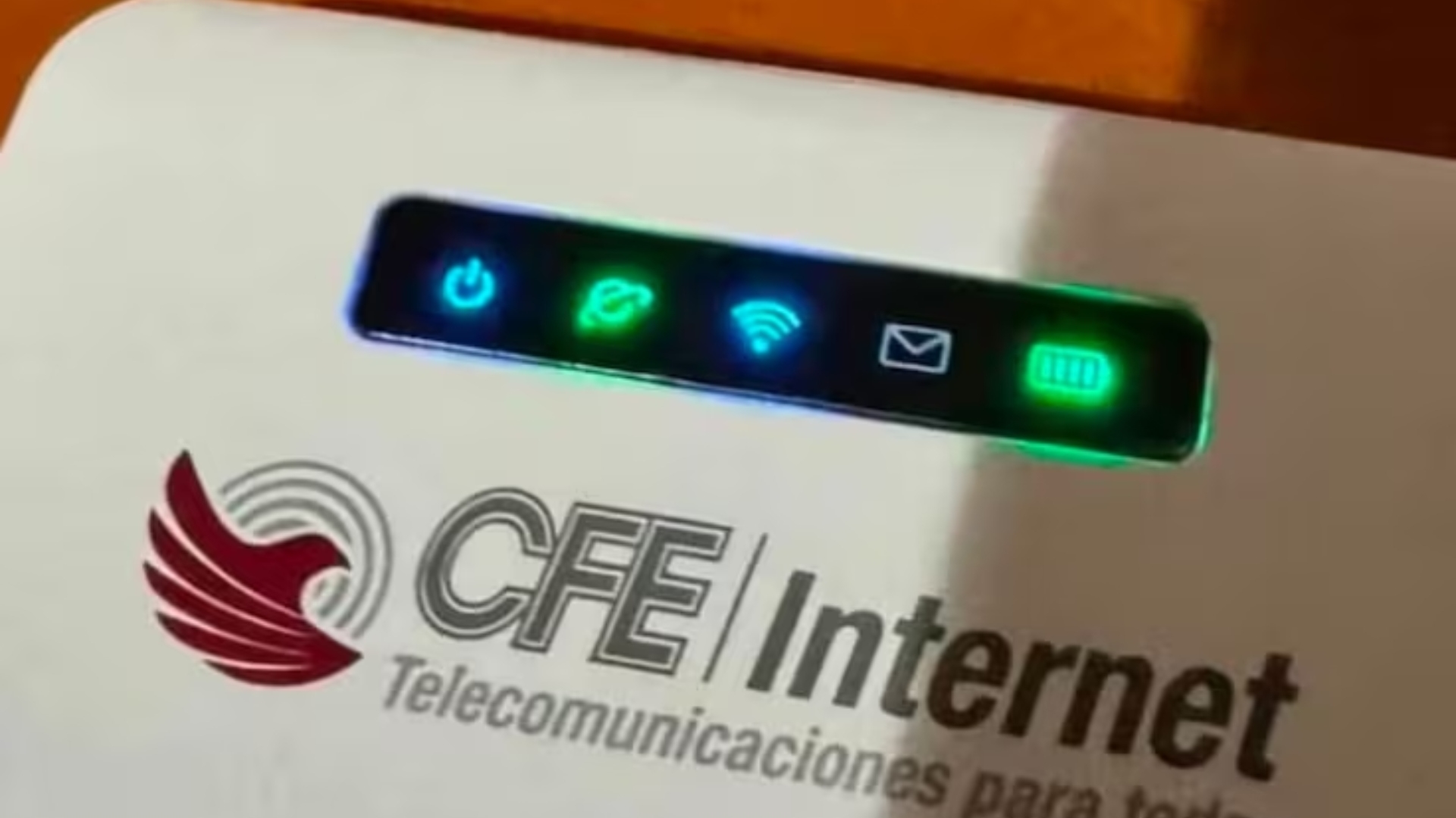 M�dem para tener internet de la CFE