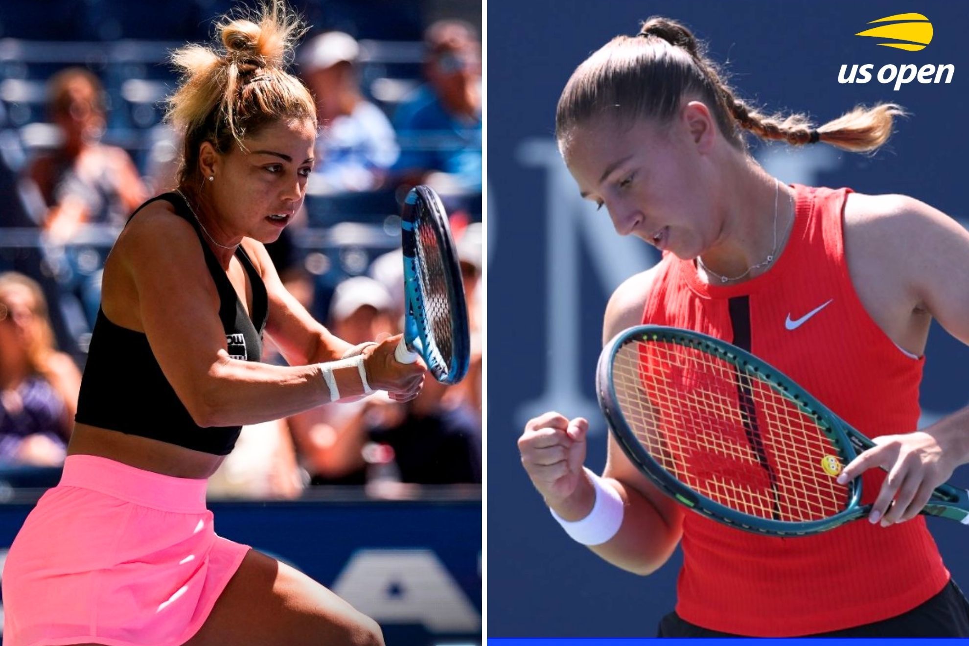 Parry (d) despach� en la ronda anterior a la checa Petra Kvitov�, multi ganadora de GS que se retir� del tenis.