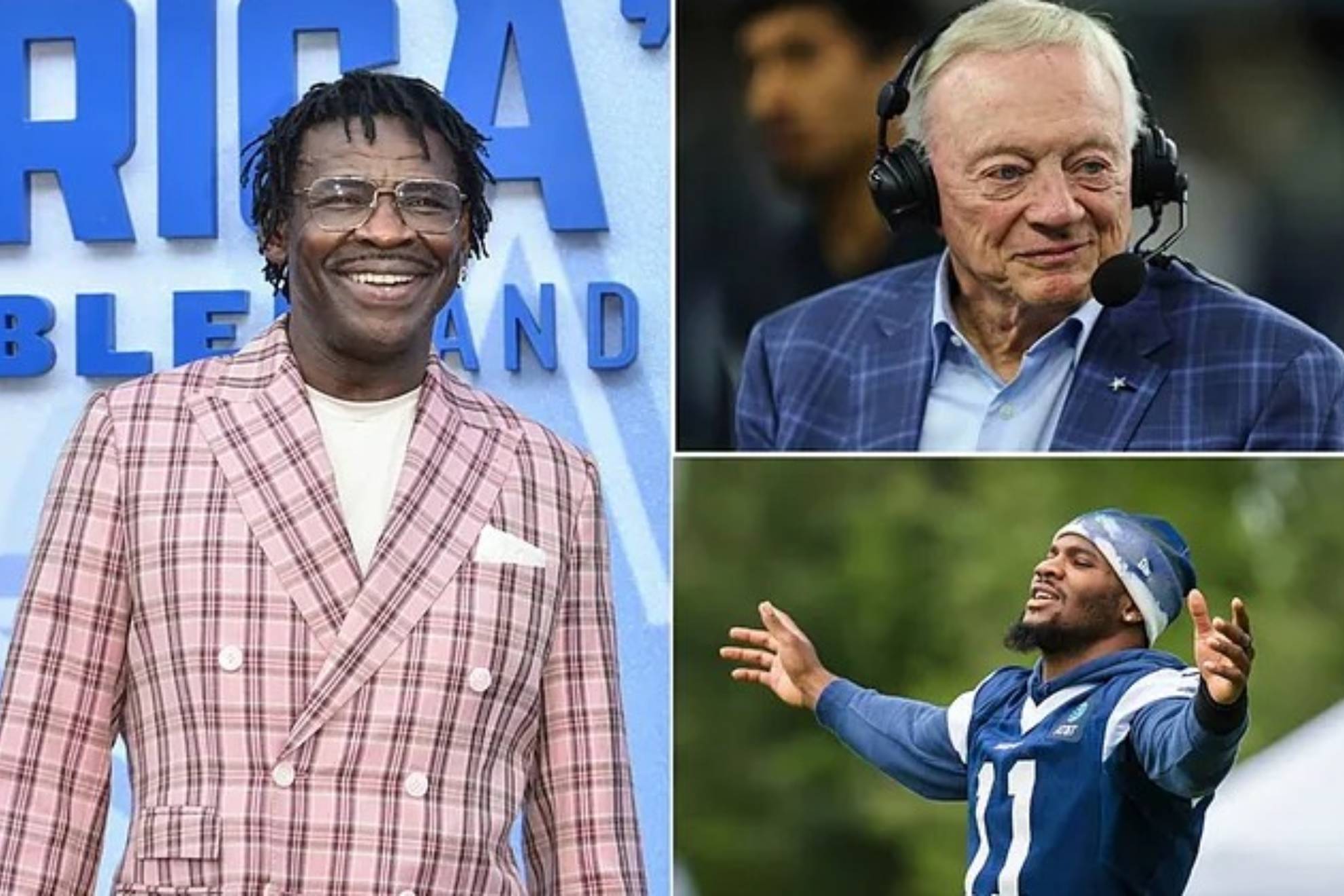 Dallas Cowboys Micah Parson Michael Irvin NFL