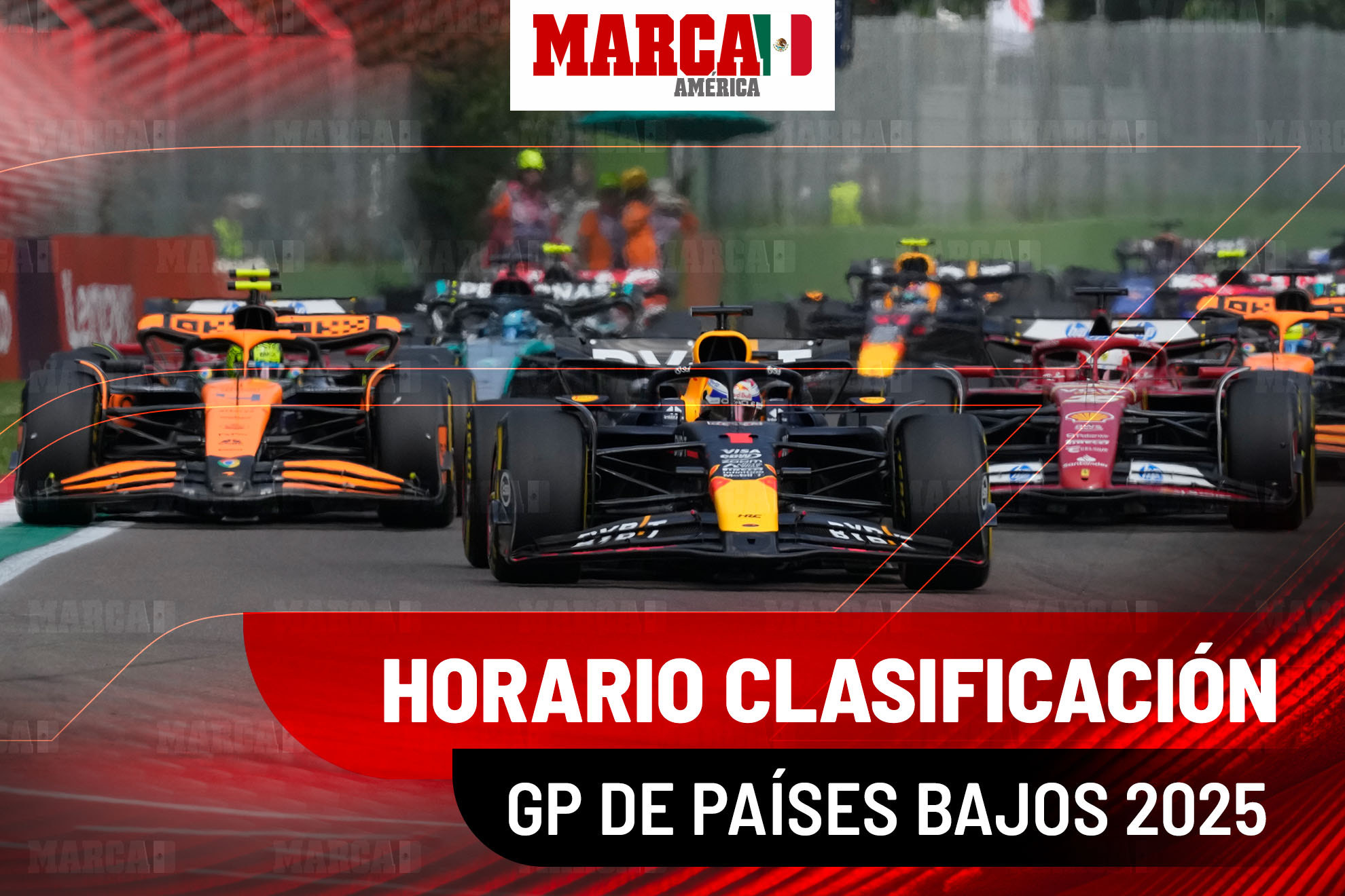 Clasificaci�n F1 2025 hoy: a qu� hora es en M�xico y d�nde ver la Qualy del GP de Pa�ses Bajos