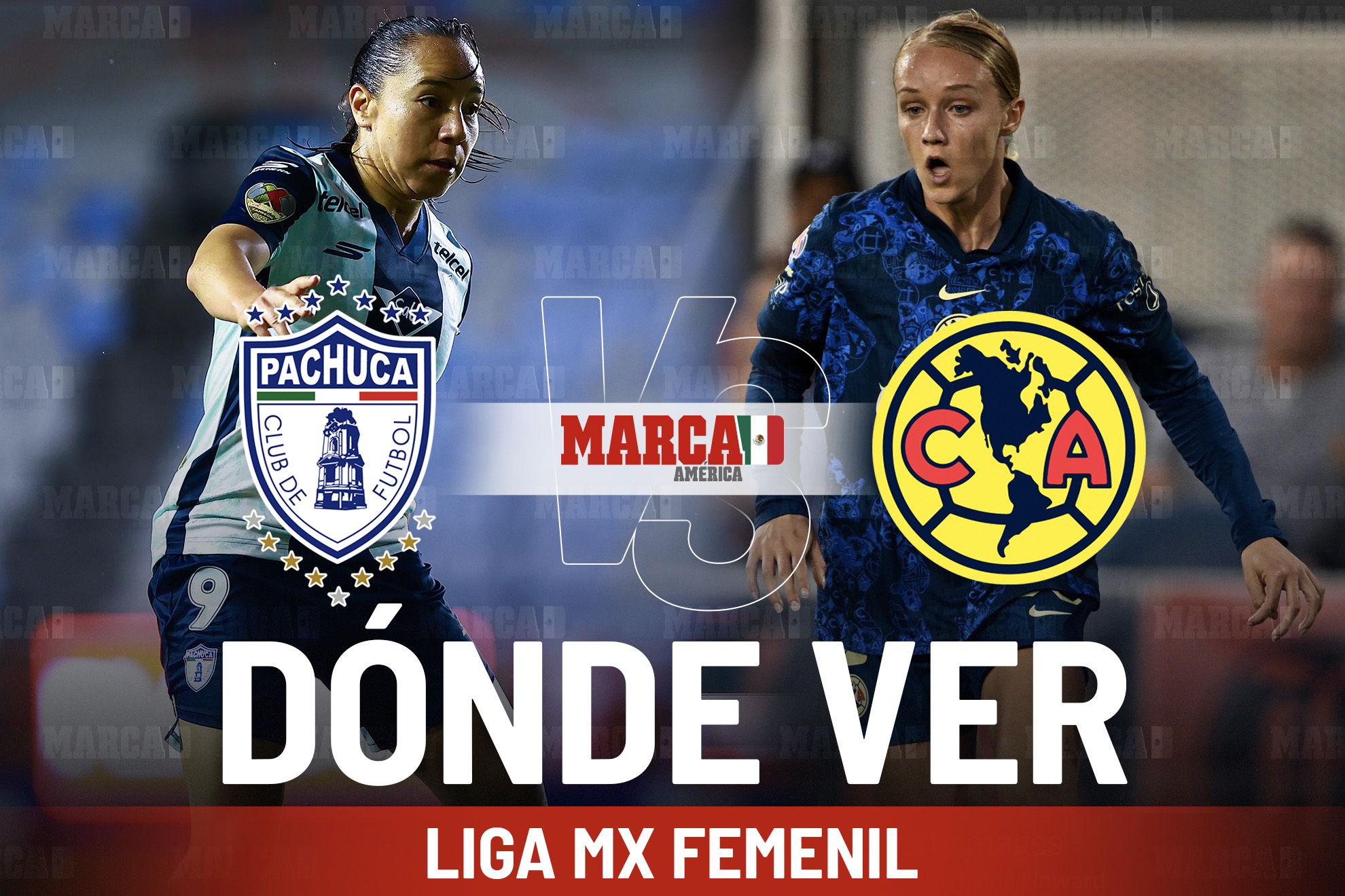 Pachuca vs Am�rica Femenil hoy: d�nde ver, a qu� hora juega Sarah Luebbert y pron�stico Liga Femenil 2025