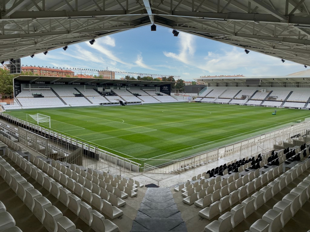El Plant�o, el Estadio de Burgos CF