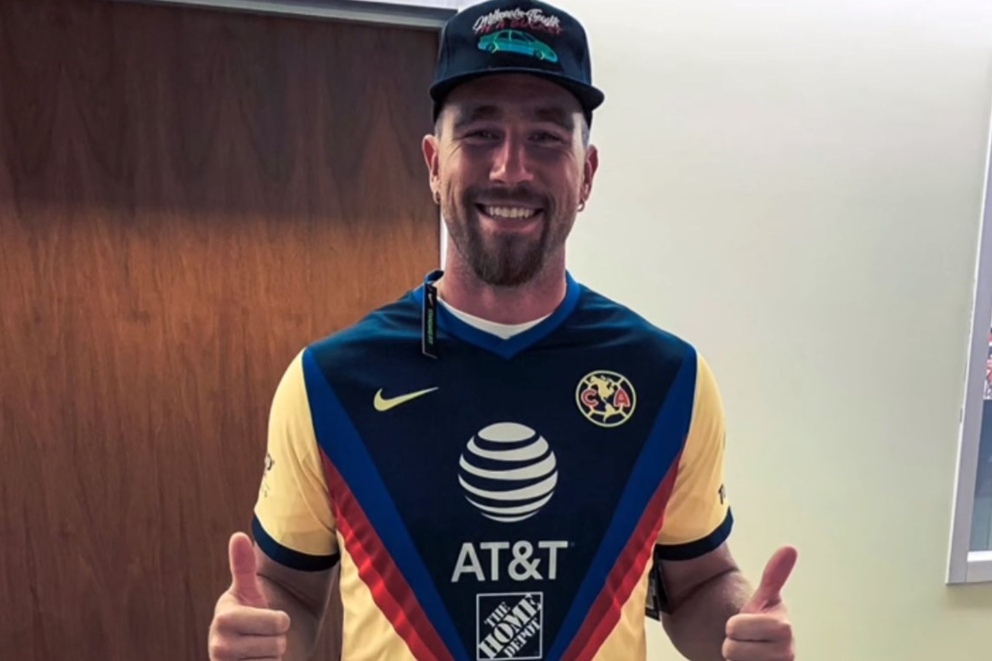 Desde las imágenes de Kelce apoyando al América, el club ha mejorado su relación con la NFL.