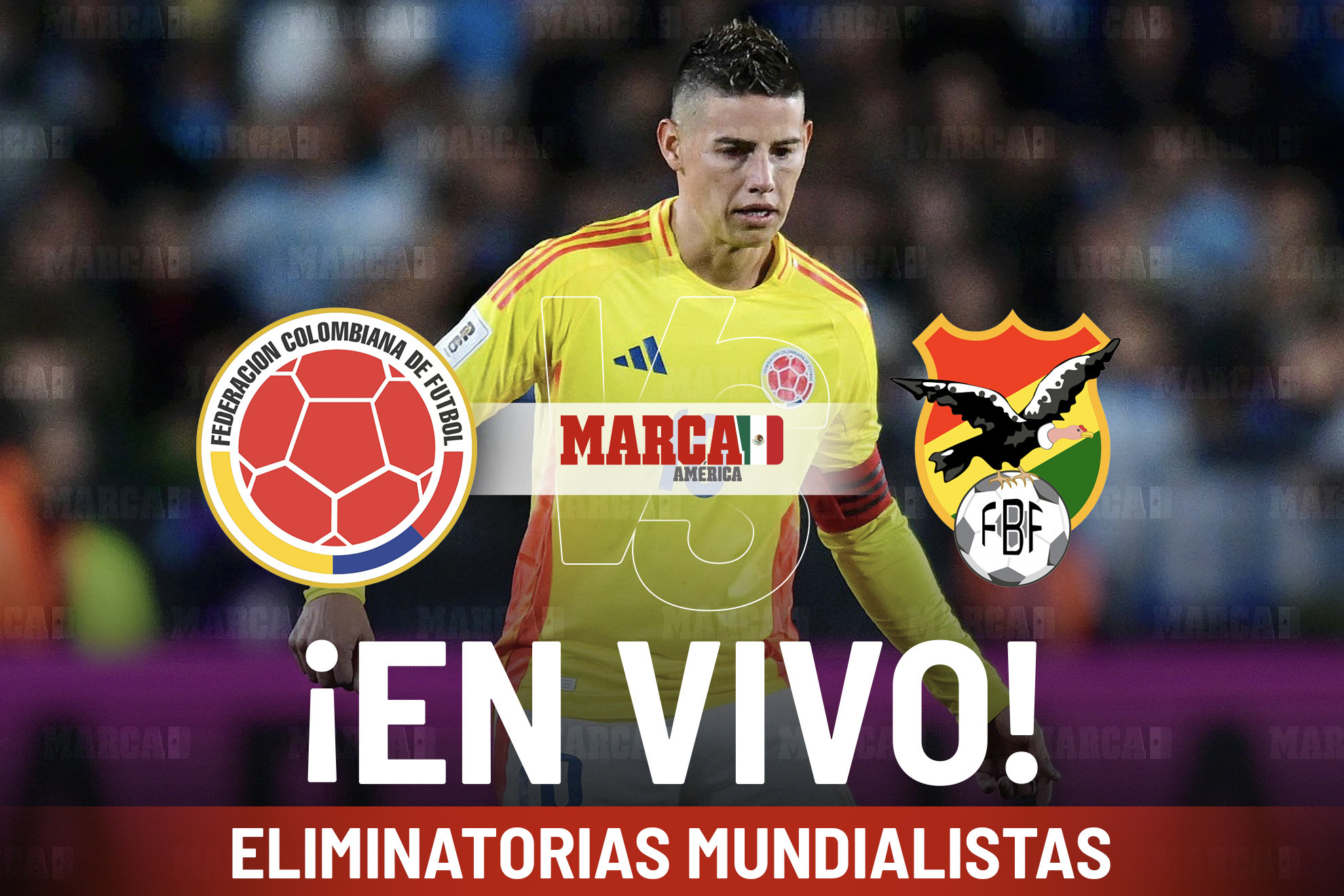 �Cu�nto qued� Colombia vs Bolivia? James Rodr�guez logra clasificaci�n Mundial 2026 con gol en partido en las Eliminatorias Sudamericanas 2025