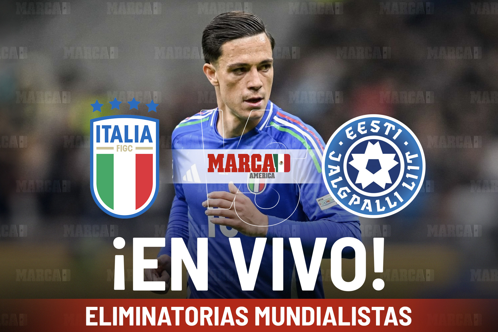 �C�mo qued� Italia vs Estonia? Goles y narraci�n del partido Eliminatorias Mundialistas 2025