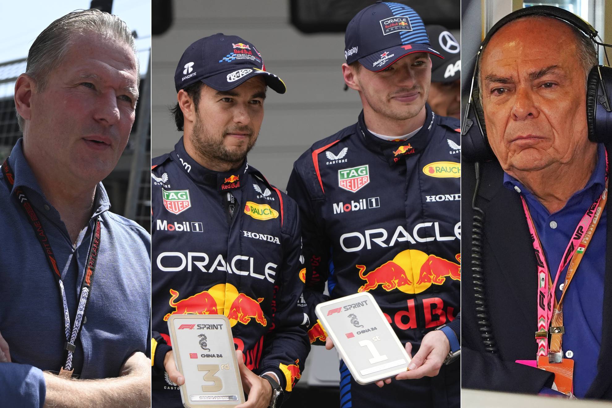 Checo P�rez Max Verstappen Jos Verstappen Antonio P�rez Garibay F1