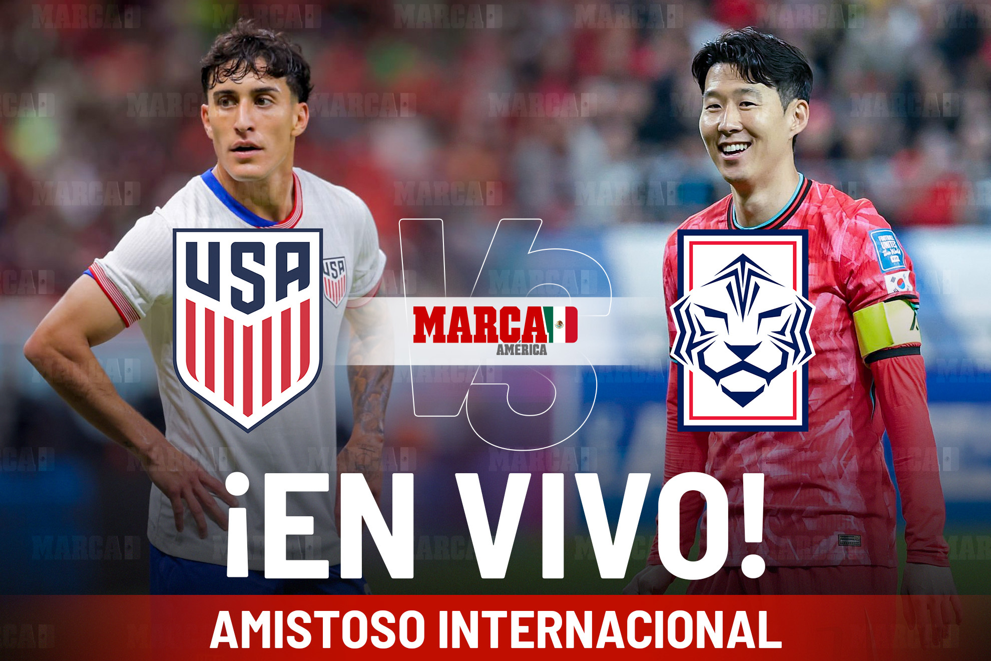 Estados Unidos vs Corea del Sur EN VIVO Hoy. Partido Amistoso ...