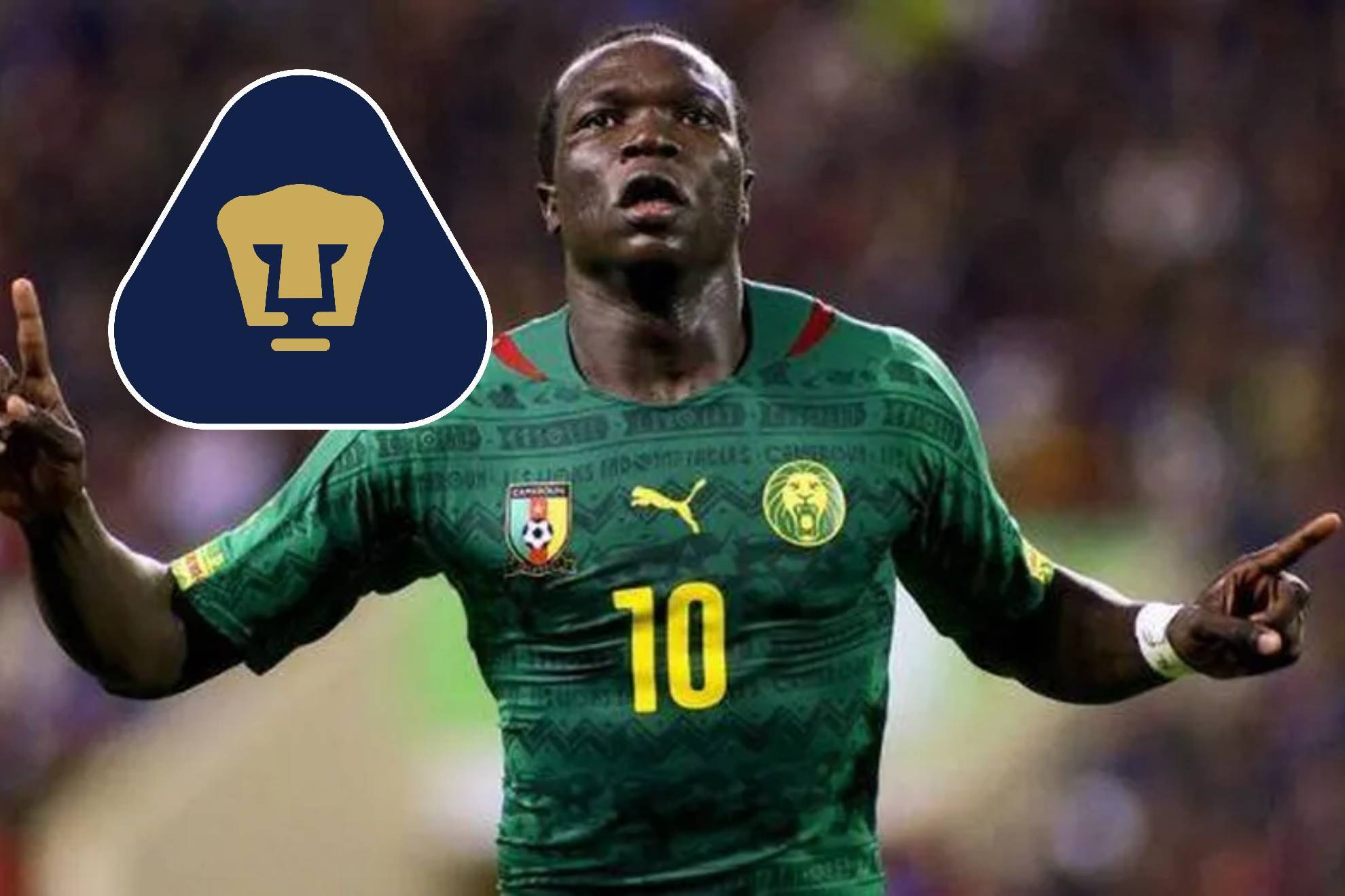 El delantero camerun�s Vincent Aboubakar podr�a llegar a los Pumas de la UNAM.