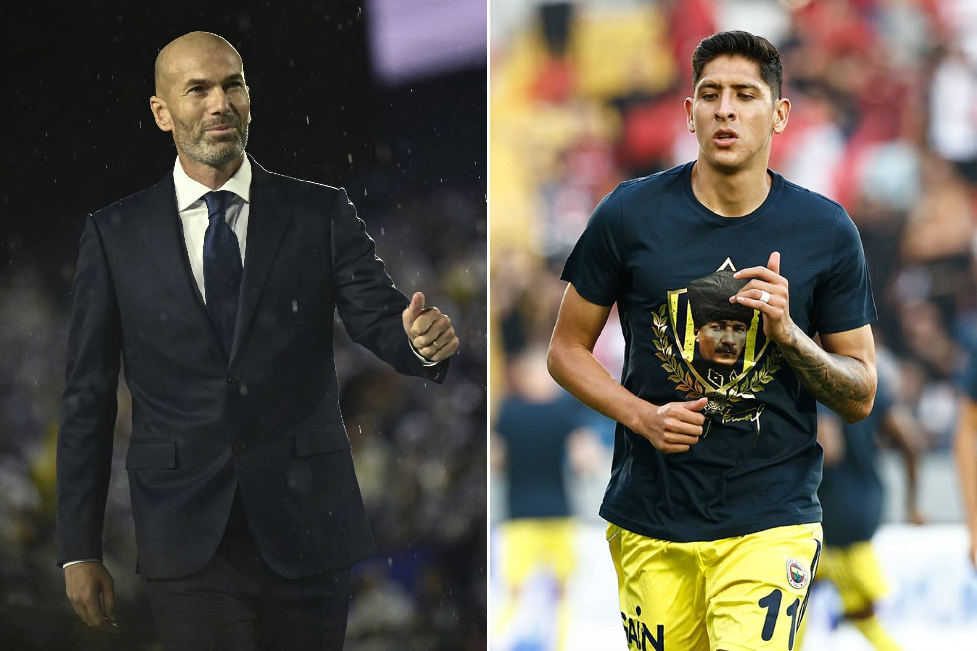 Zinedine Zidane Edson �lvarez Fenerbah�e