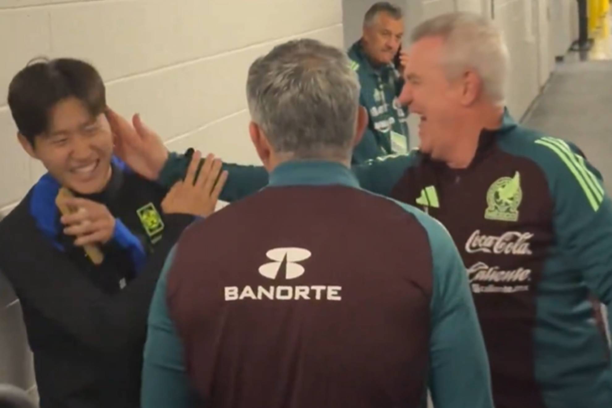�C�mo se dice, vete a la verg... en coreano? Emotivo reencuentro de Javier Aguirre con Kang-in Lee