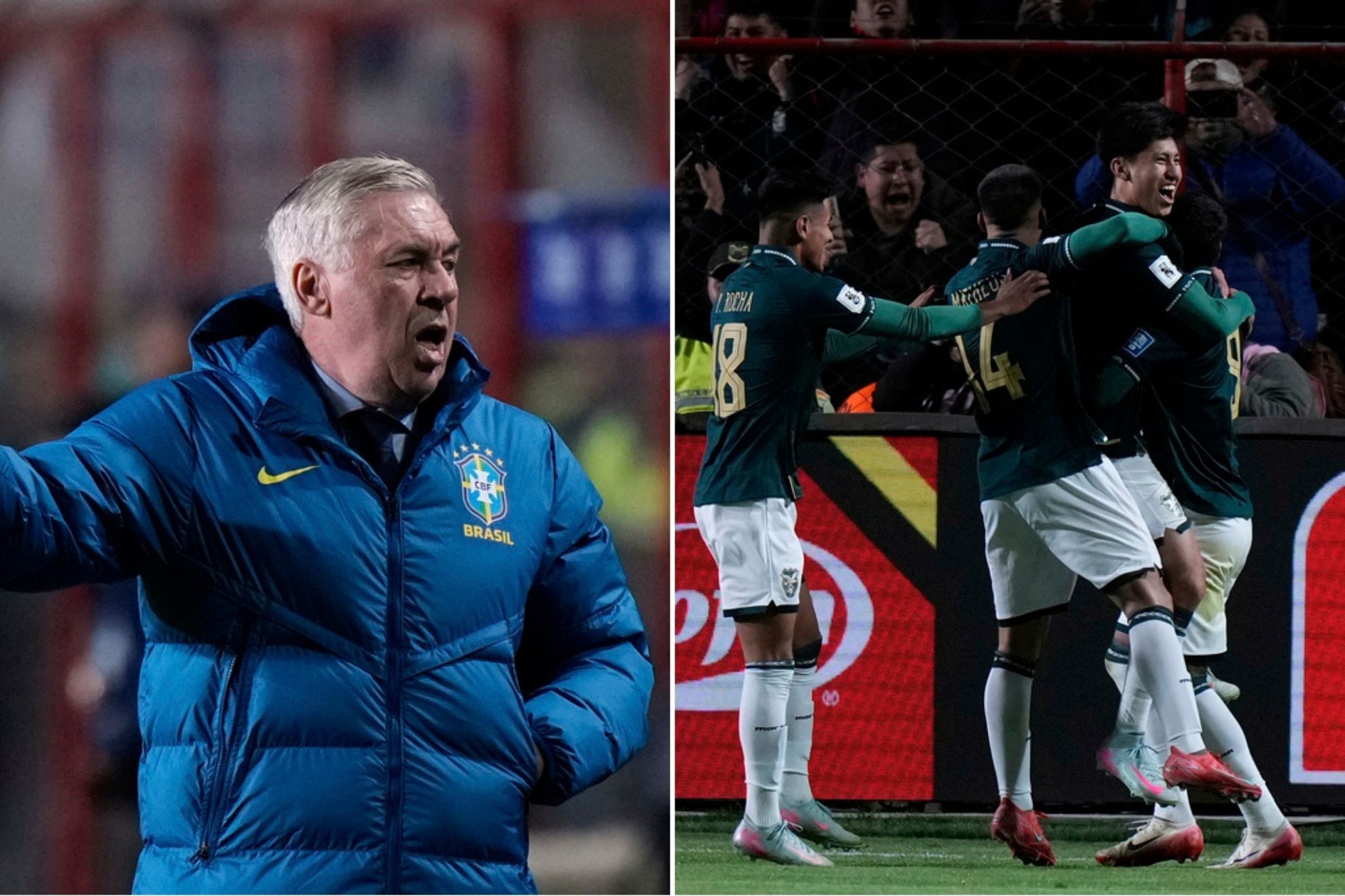 Carlo Ancelotti pierde con La Verde y acaba con el sue�o mundialista de Venezuela